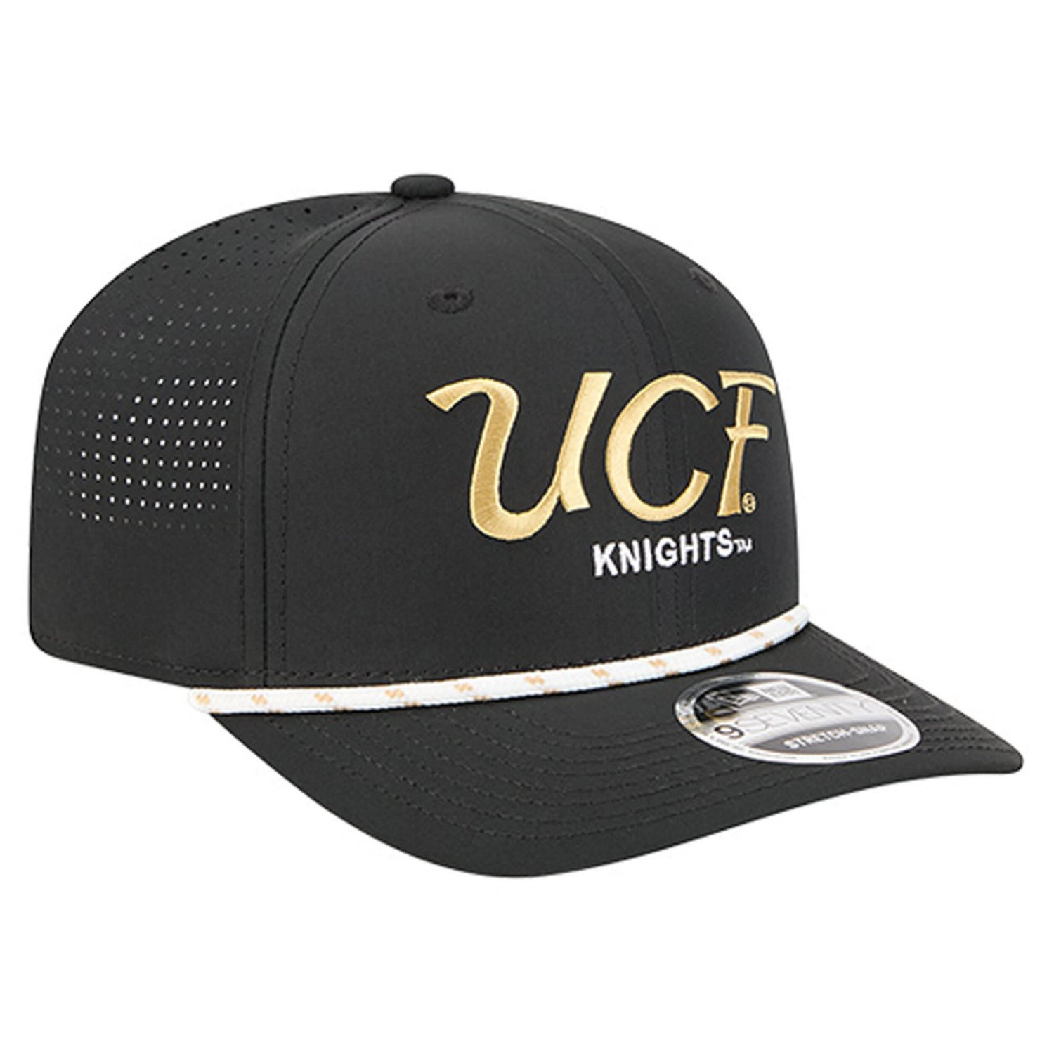 New Era UCF Knights Script Performance Rope 9SEVENTY Adjustable Hat - view number 3