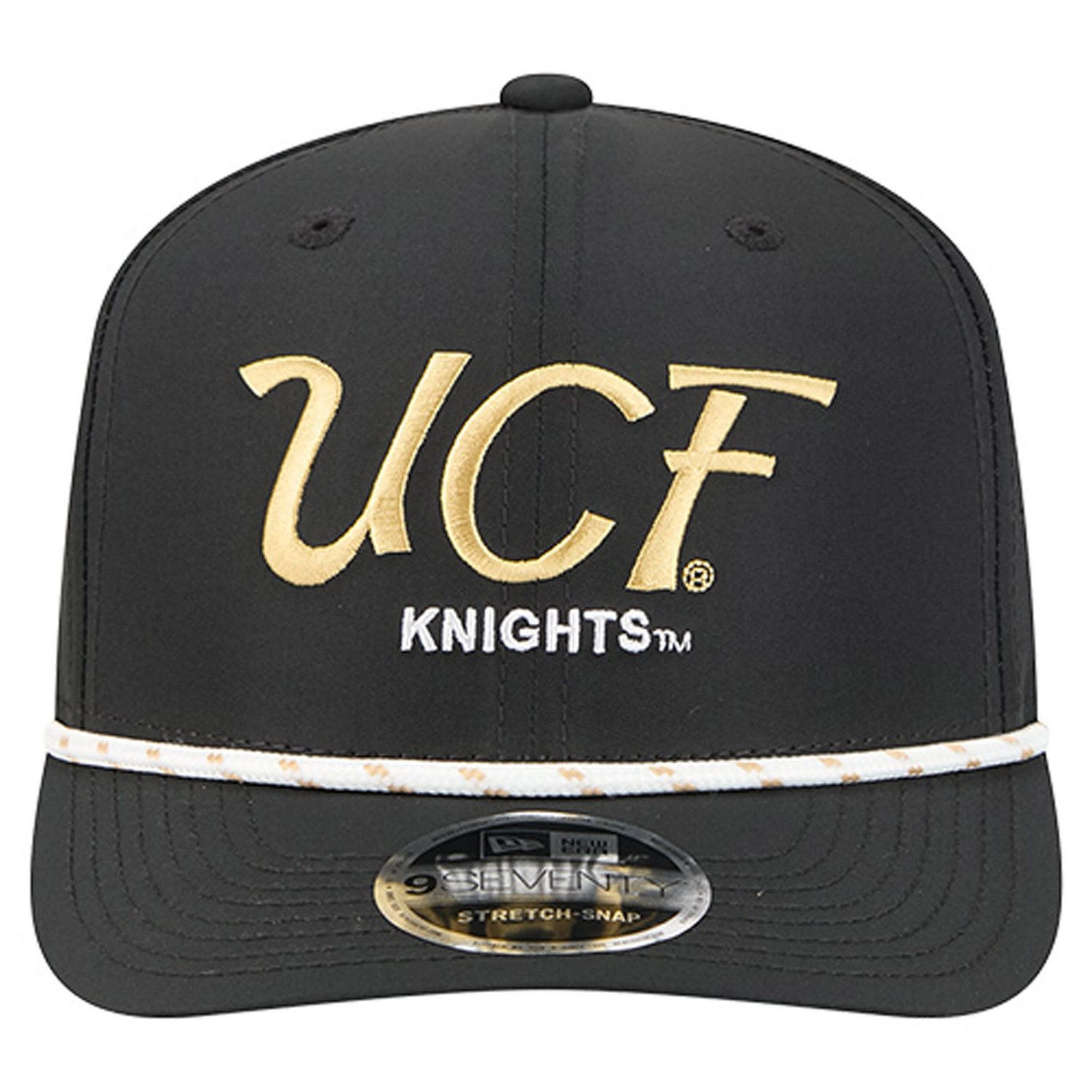 New Era UCF Knights Script Performance Rope 9SEVENTY Adjustable Hat - view number 2