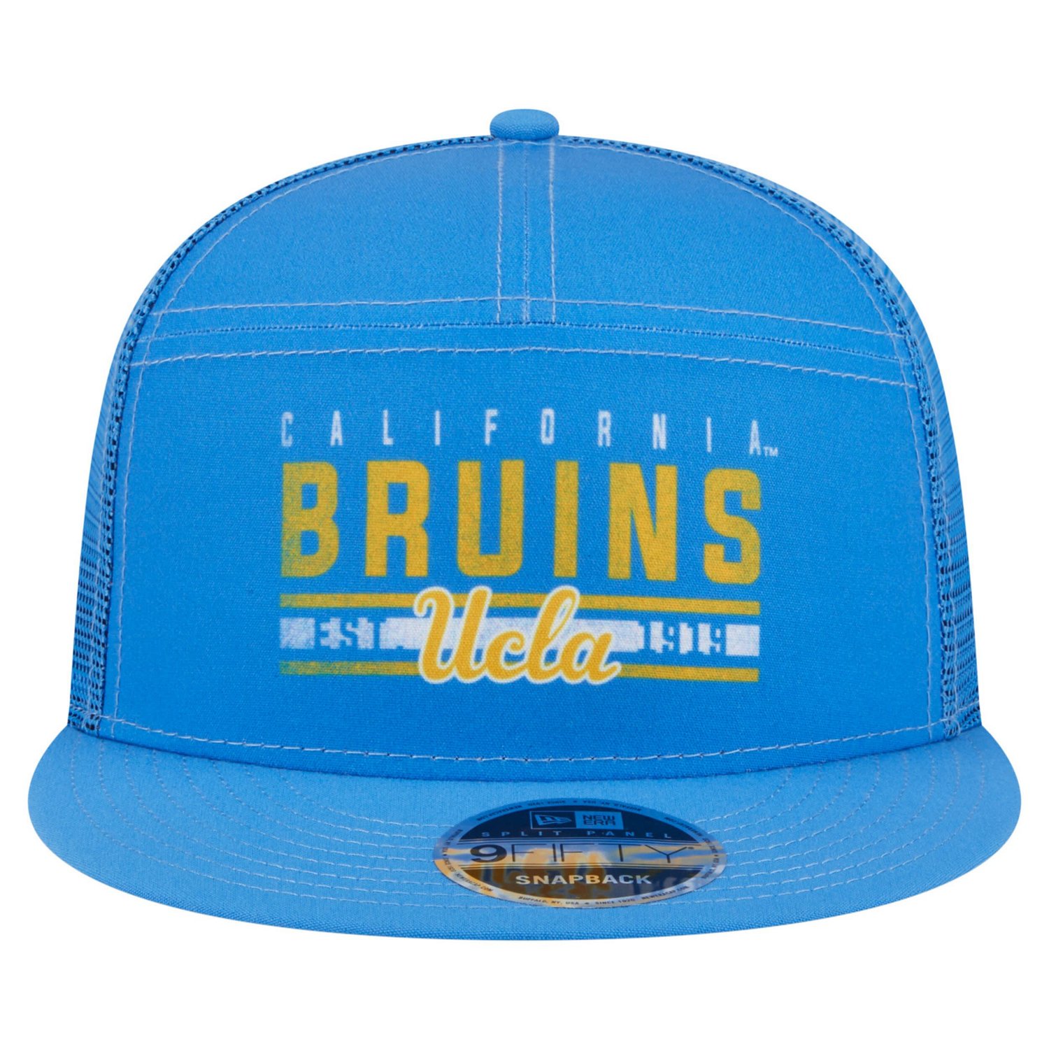 New Era UCLA Bruins Split Panel 9FIFTY Snapback Trucker Hat