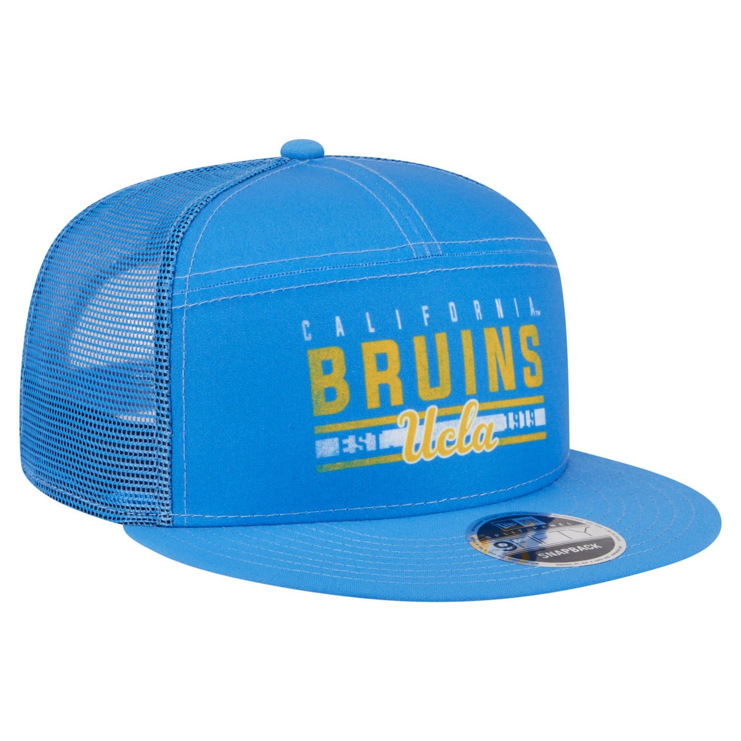 New Era UCLA Bruins Split Panel 9FIFTY Snapback Trucker Hat