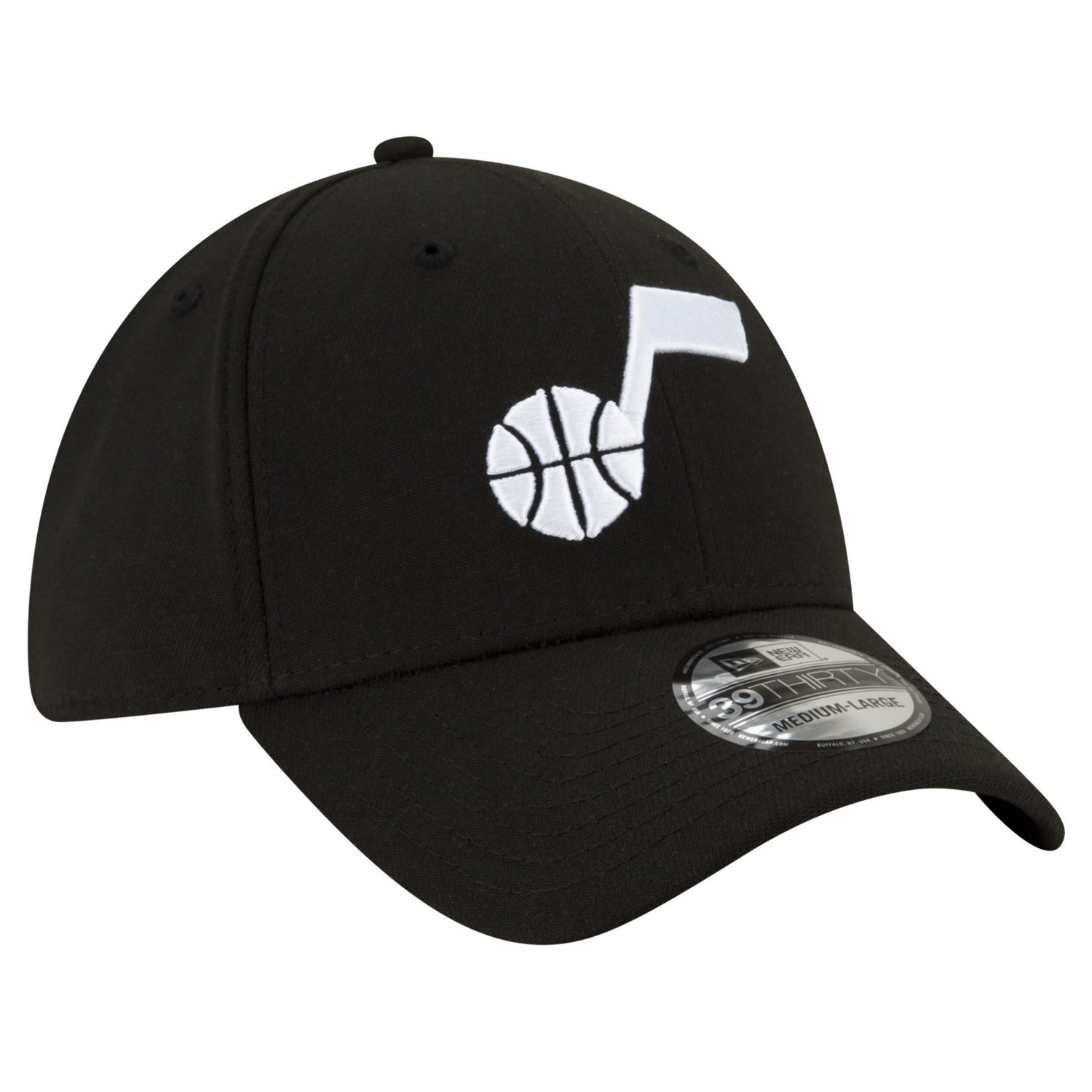 New Era Utah Jazz Logo 39THIRTY Flex Hat                                                                                         - view number 3