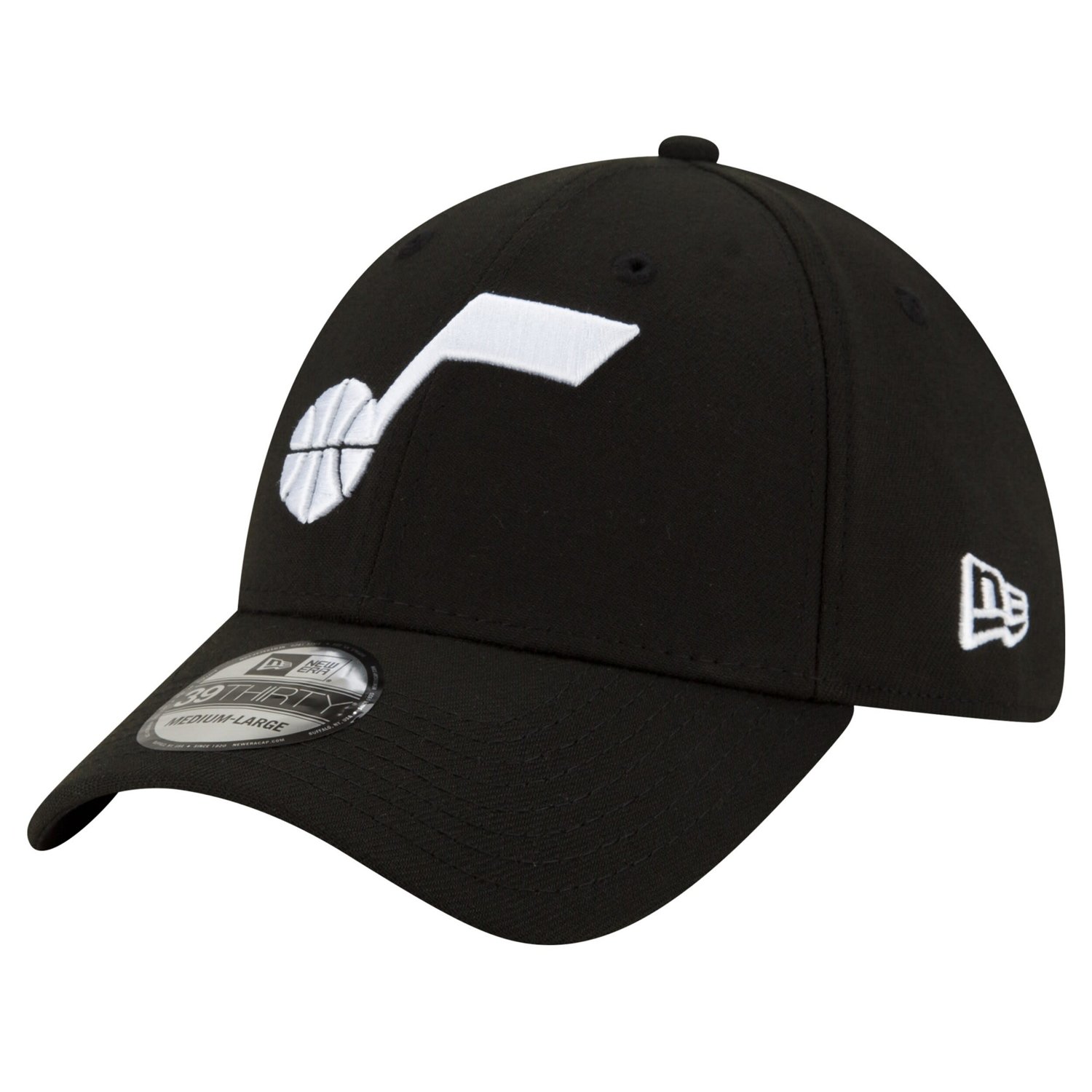 New Era Utah Jazz Logo 39THIRTY Flex Hat                                                                                         - view number 1