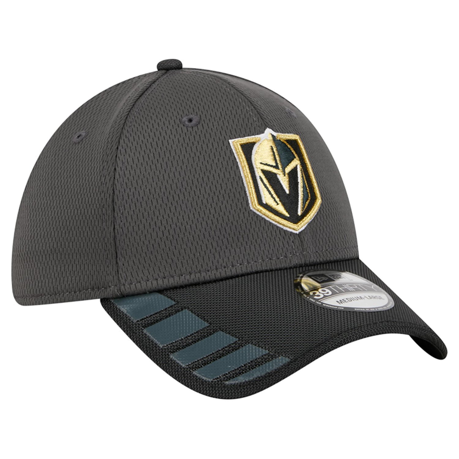 New Era Vegas Golden Knights Visor Hit 39THIRTY Flex Hat - view number 3