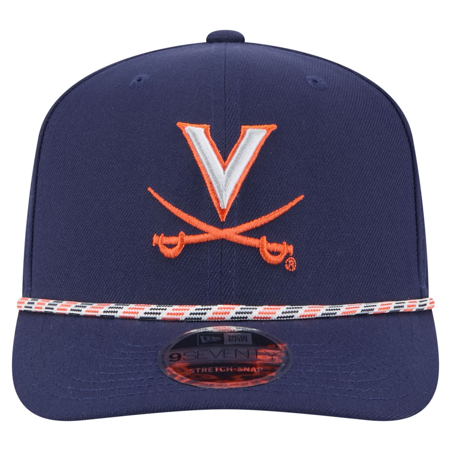 New Era Virginia Cavaliers Gameday Multi-Rope 9SEVENTY Stretch-Snap Hat - view number 2