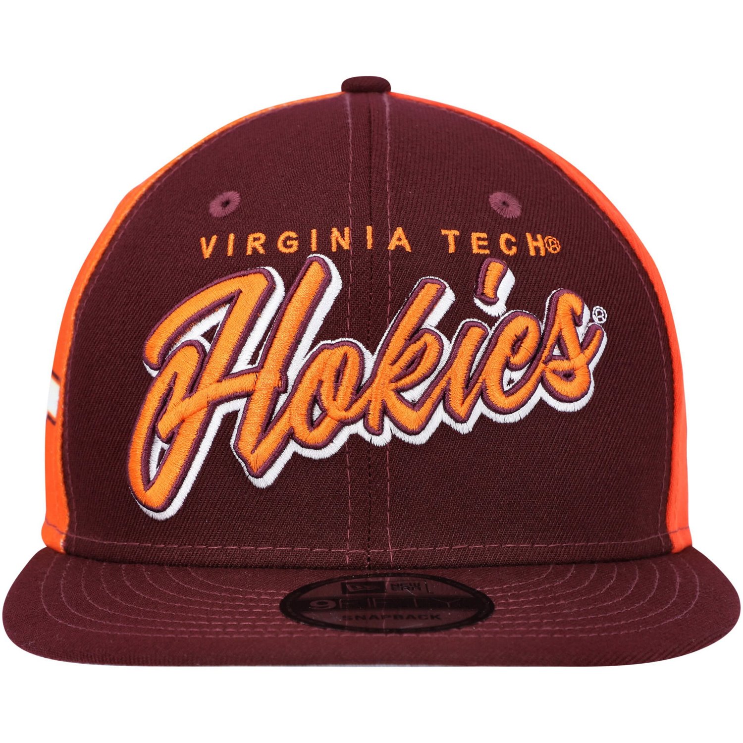 New Era Virginia Tech Hokies Outright 9FIFTY Snapback Hat                                                                        - view number 2
