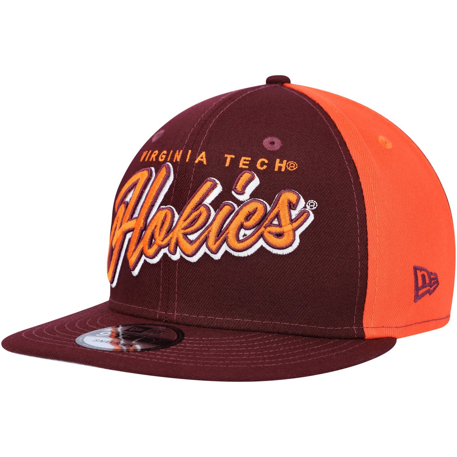 New Era Virginia Tech Hokies Outright 9FIFTY Snapback Hat                                                                        - view number 3