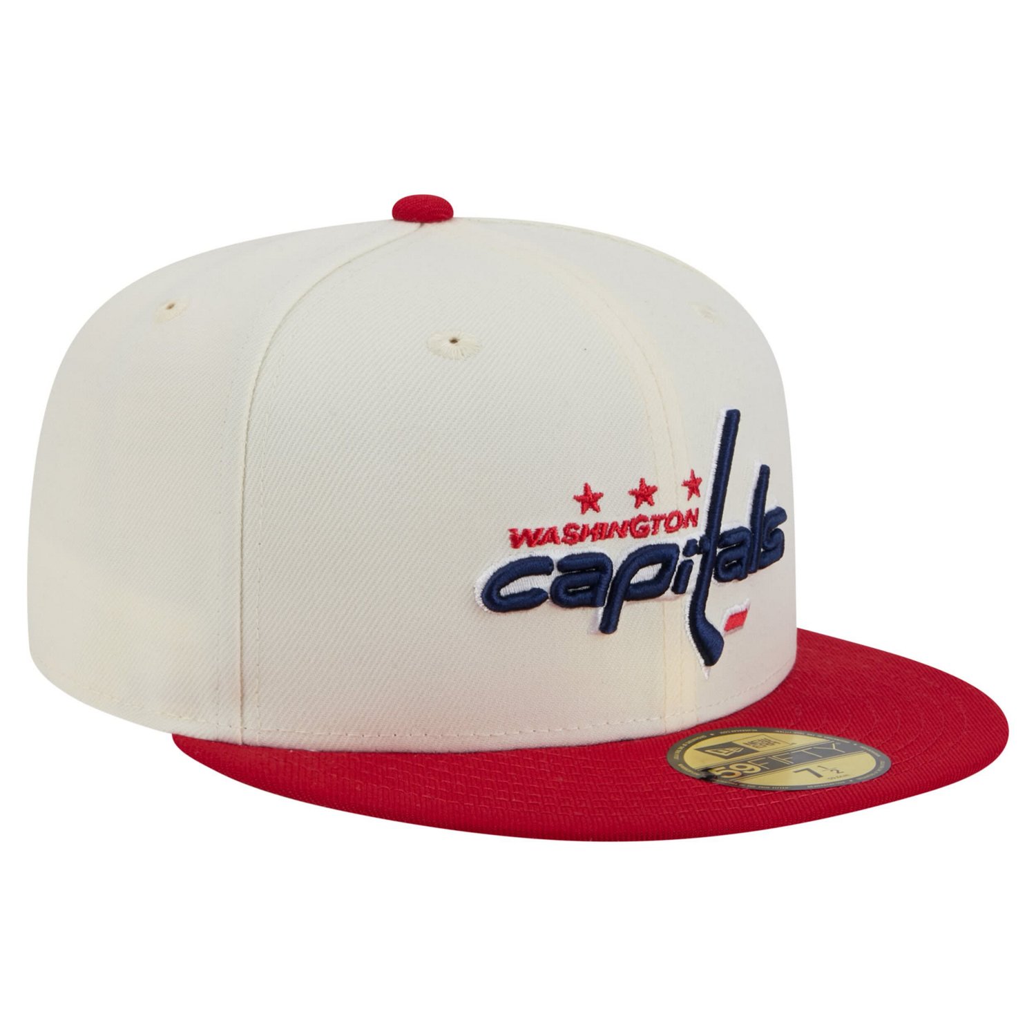 New Era Washington Capitals Chrome Two-Toned 59FIFTY Fitted Hat - view number 3