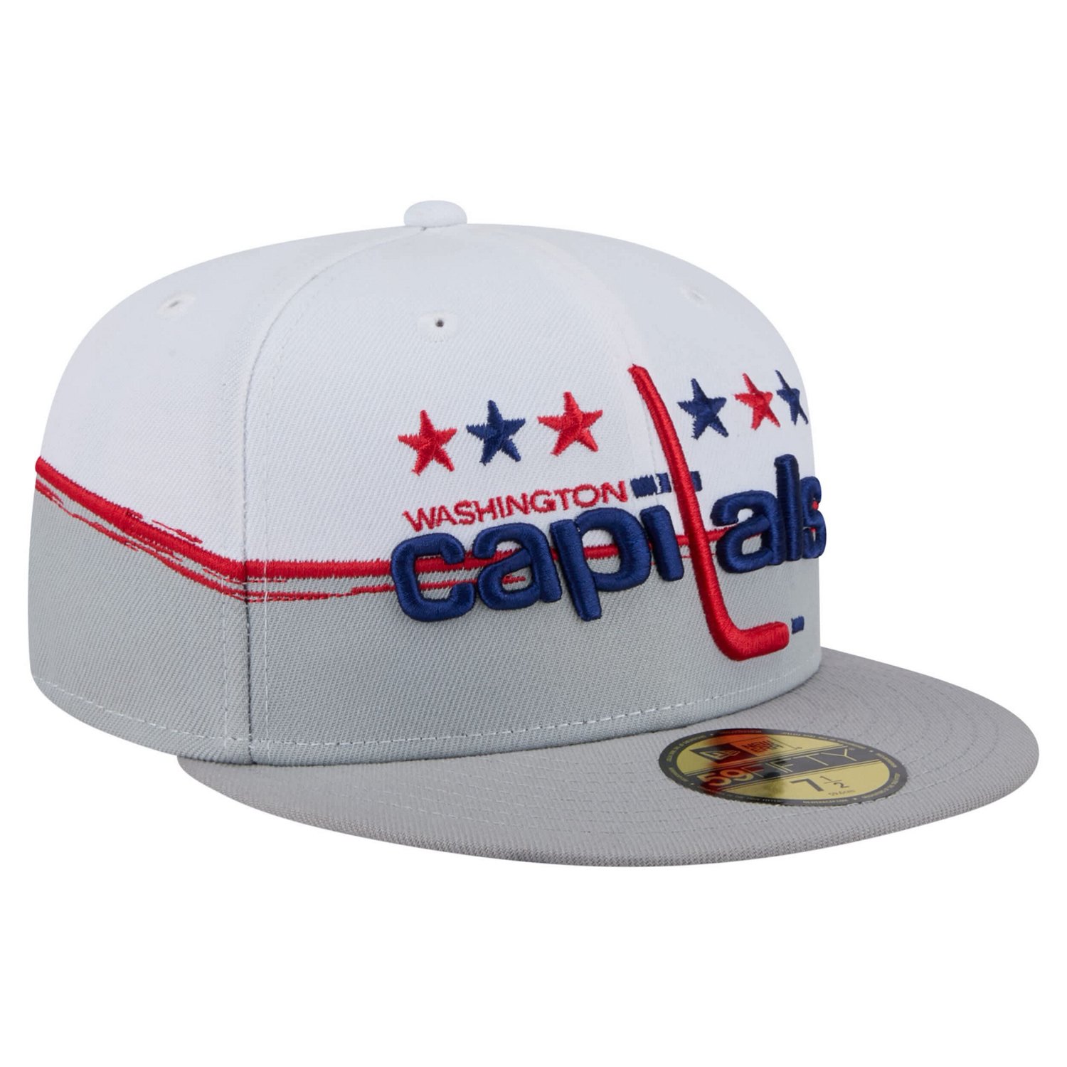 New Era Washington Capitals Vintage Color Dip 59FIFTY Fitted Hat - view number 3