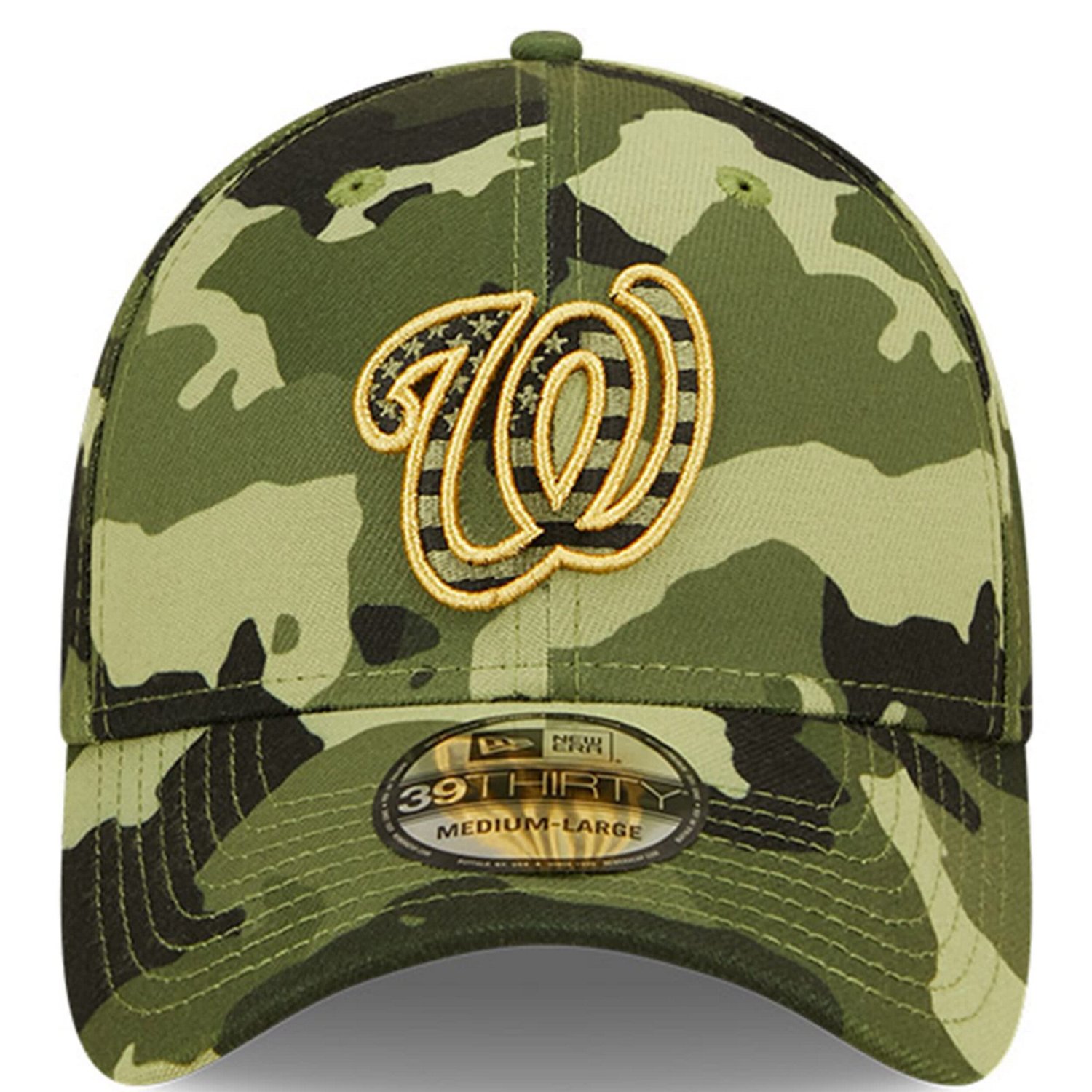 New Era Washington Nationals 2022 Armed Forces Day 39THIRTY Flex Hat