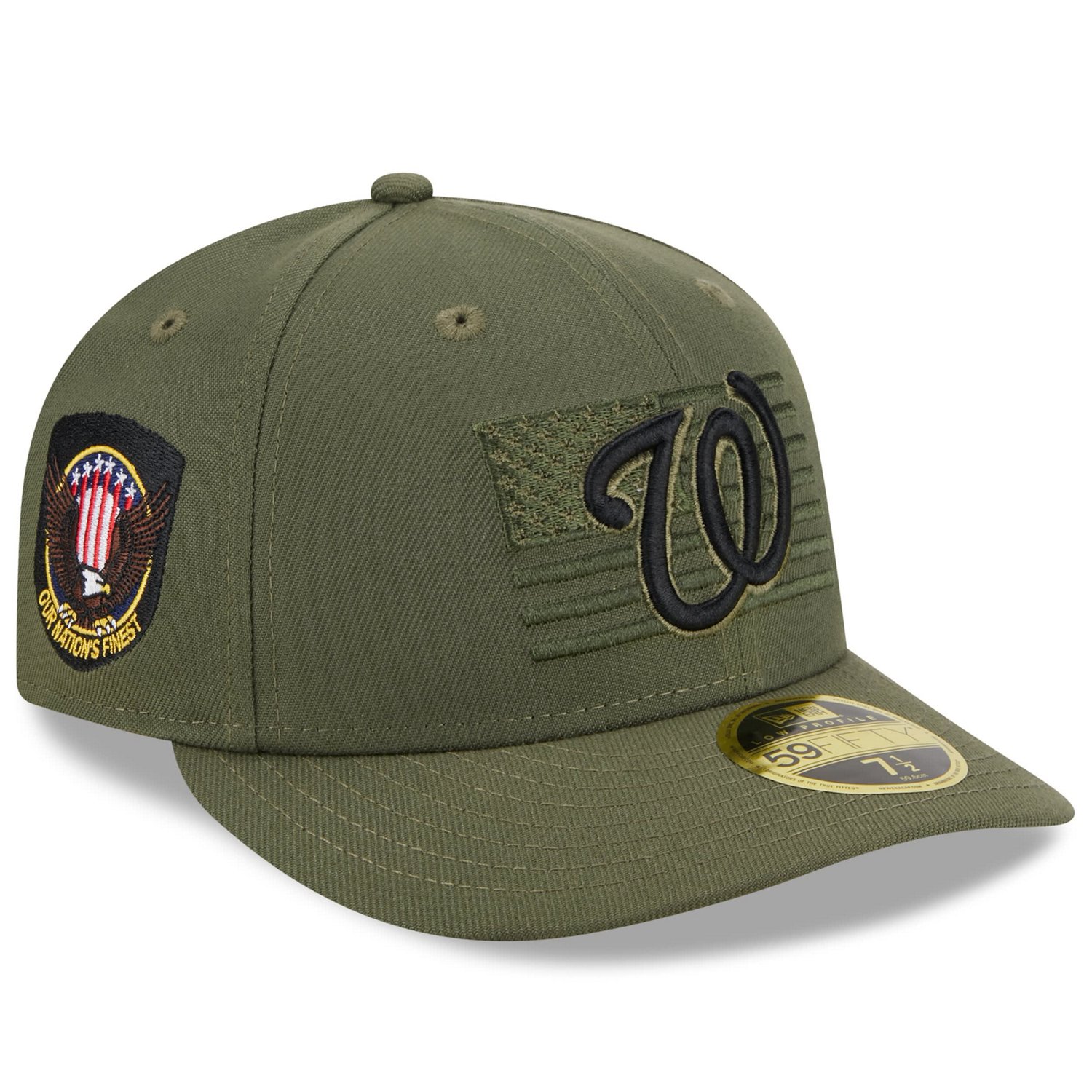 New Era Washington Nationals 2023 Armed Forces Day Low Profile 59FIFTY Fitted Hat