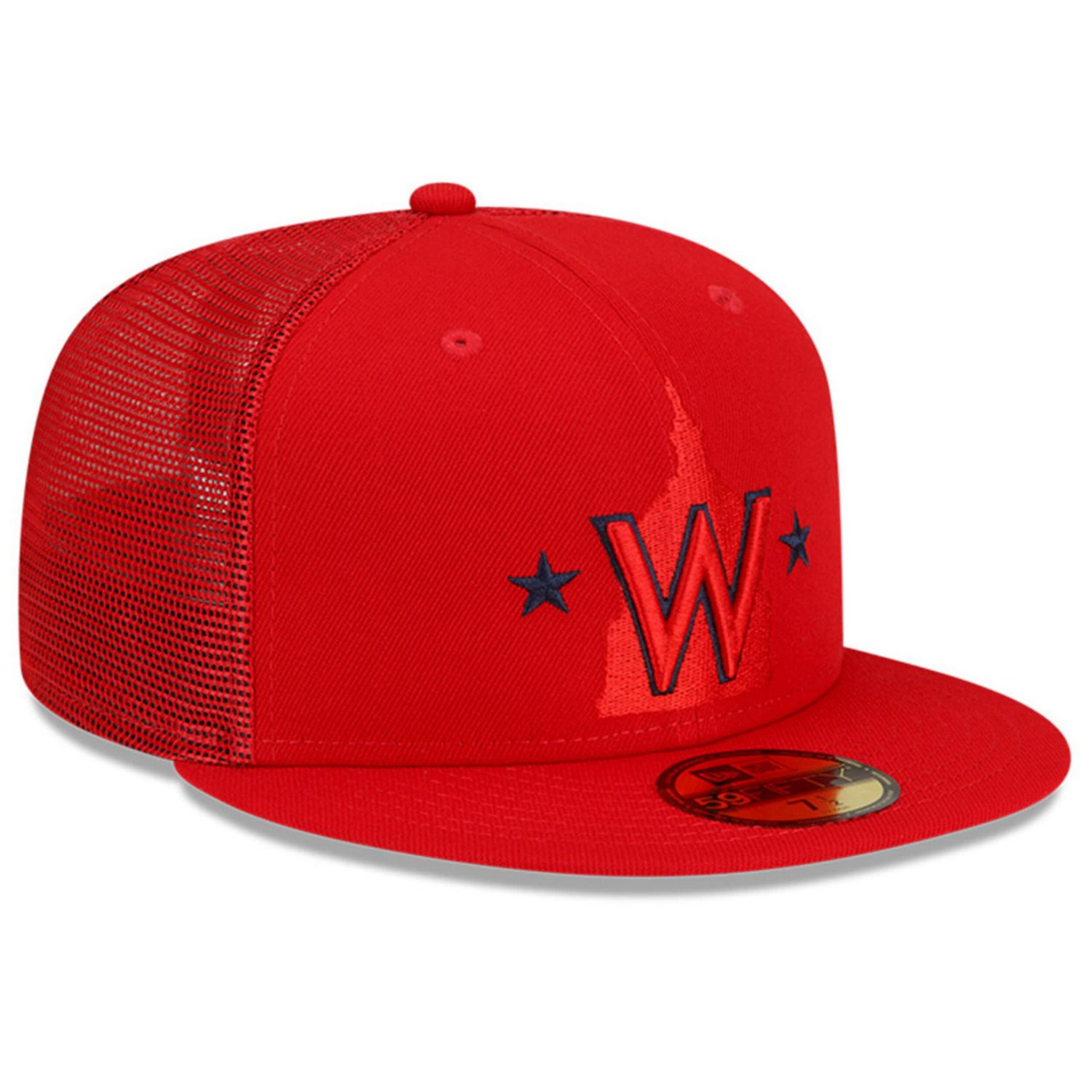 New Era Washington Nationals 2023 Batting Practice 59FIFTY Fitted Hat                                                            - view number 3