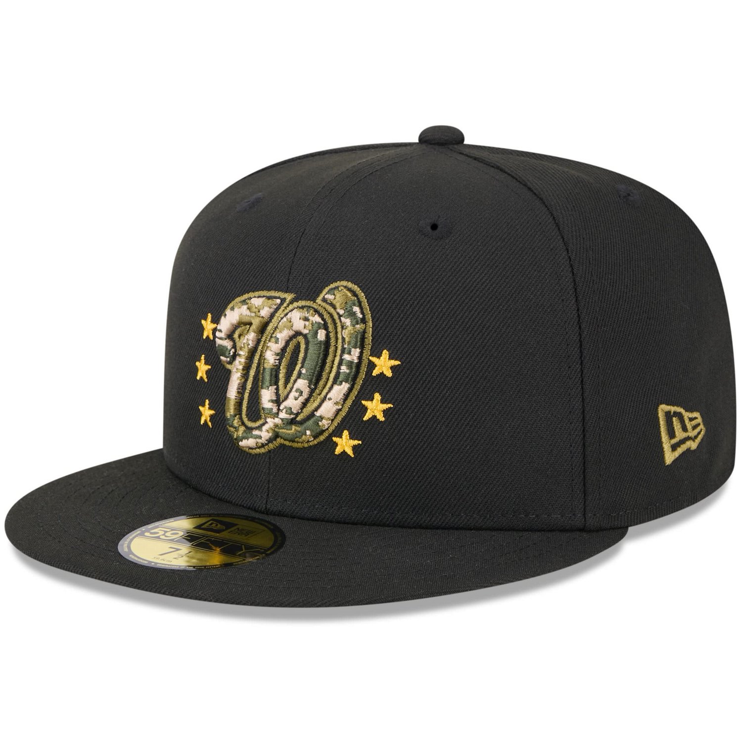 New Era Washington Nationals 2024 Armed Forces Day On-Field 59FIFTY Fitted Hat - view number 3