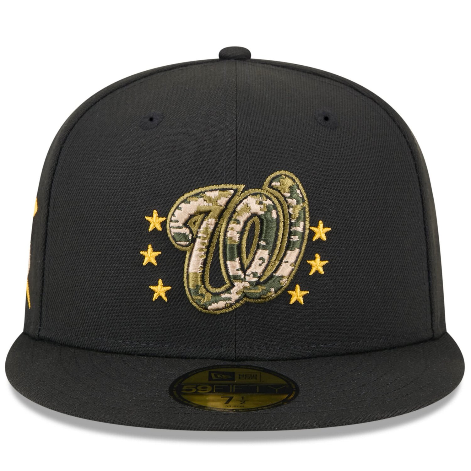 New Era Washington Nationals 2024 Armed Forces Day On-Field 59FIFTY Fitted Hat - view number 2