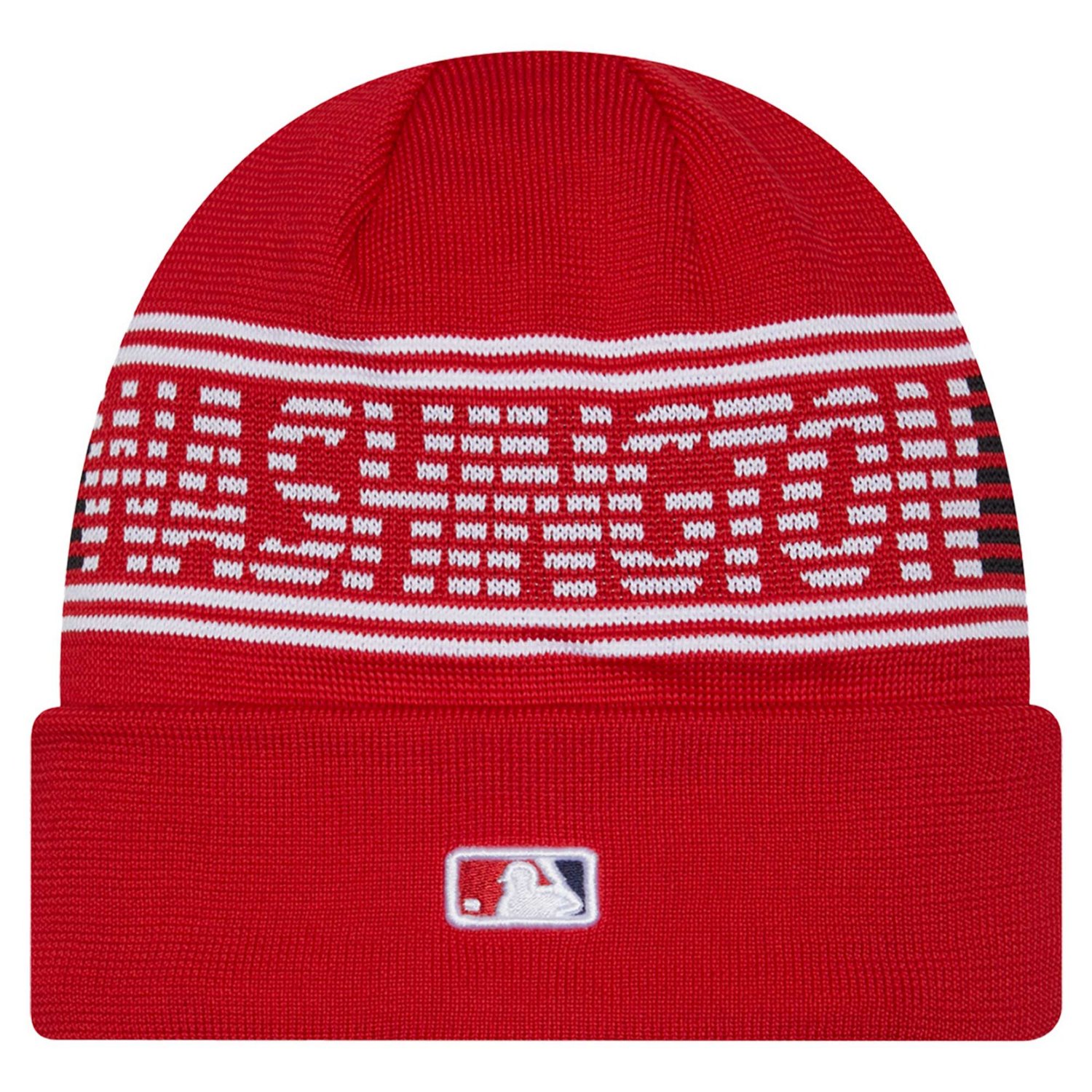 New Era Washington Nationals Authentic Collection Cuffed Knit Hat