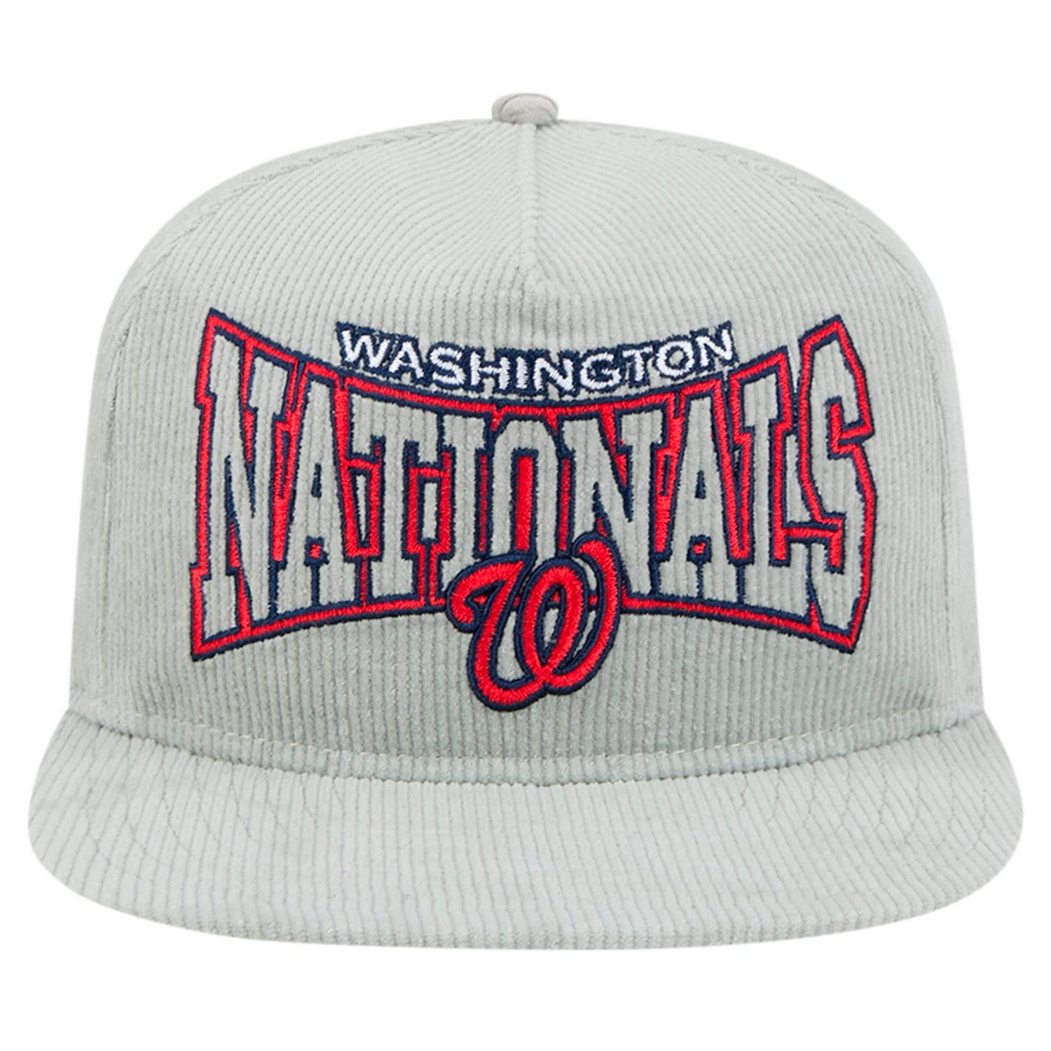 New Era Washington Nationals Corduroy Golfer Snapback Hat - view number 2