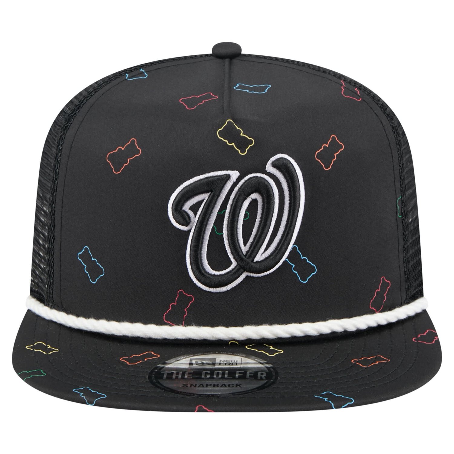 New Era Washington Nationals Gummy Golfer Trucker Adjustable Hat