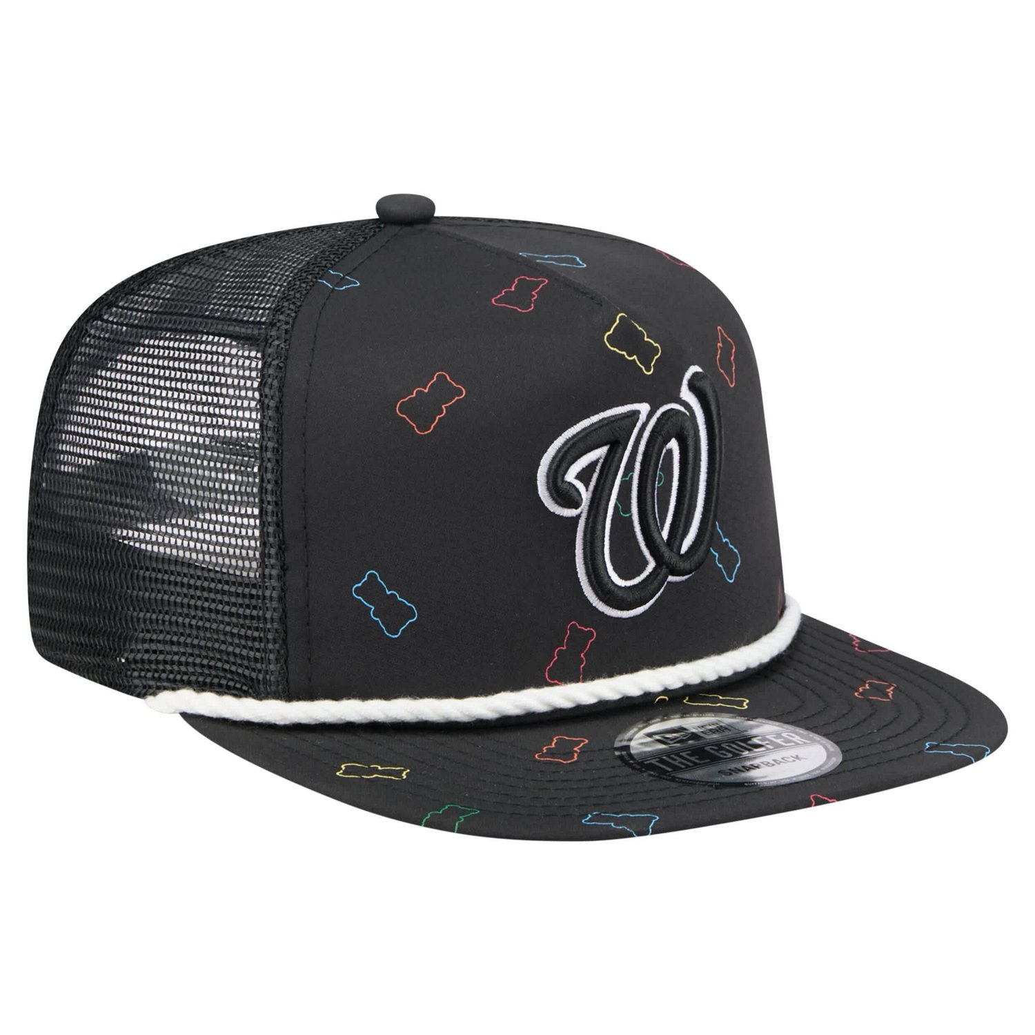New Era Washington Nationals Gummy Golfer Trucker Adjustable Hat