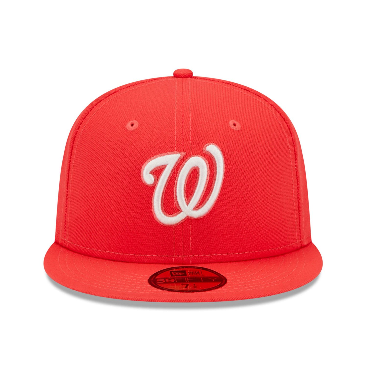 New Era Washington Nationals Lava Highlighter Logo 59FIFTY Fitted Hat - view number 2