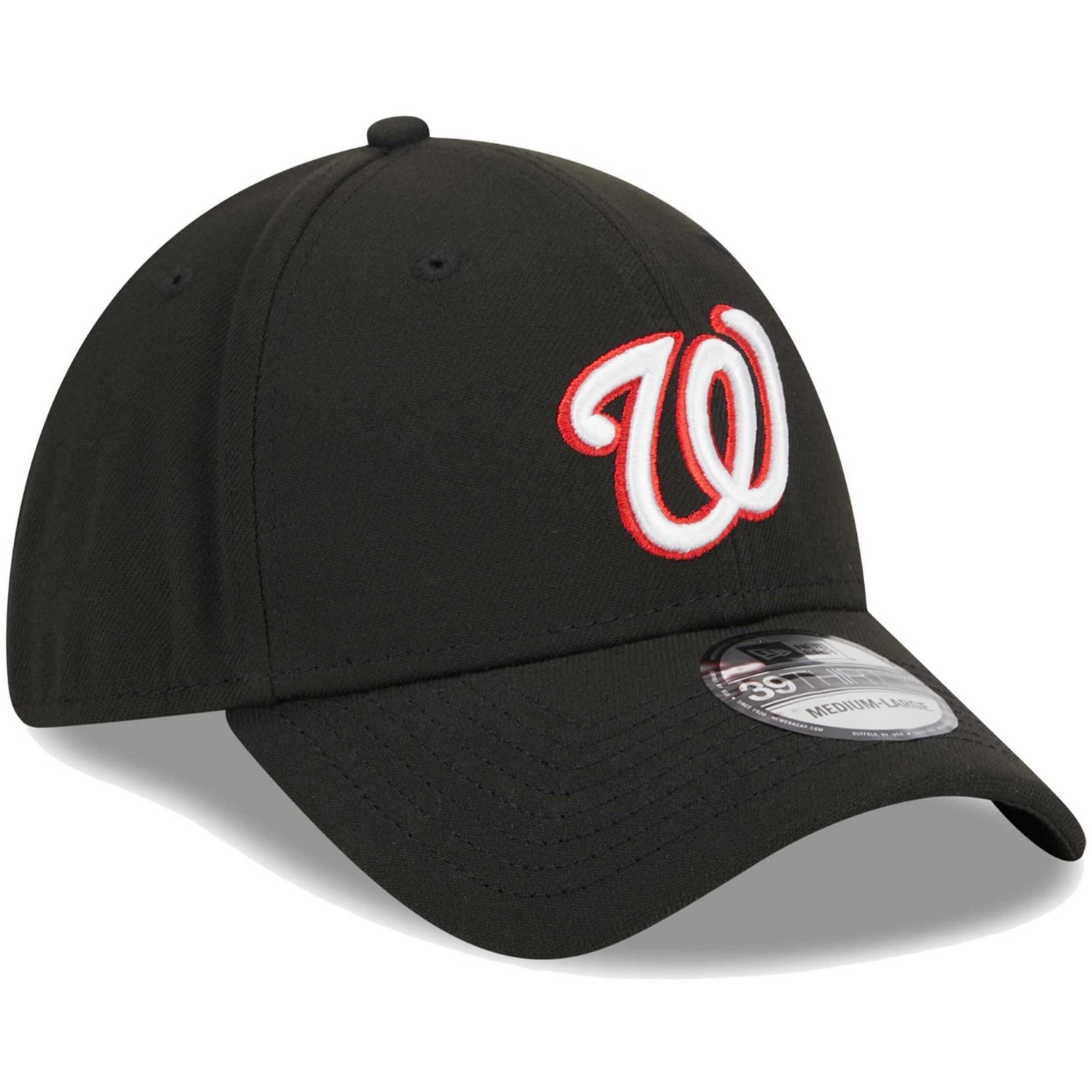 New Era Washington Nationals Logo 39THIRTY Flex Hat                                                                              - view number 3