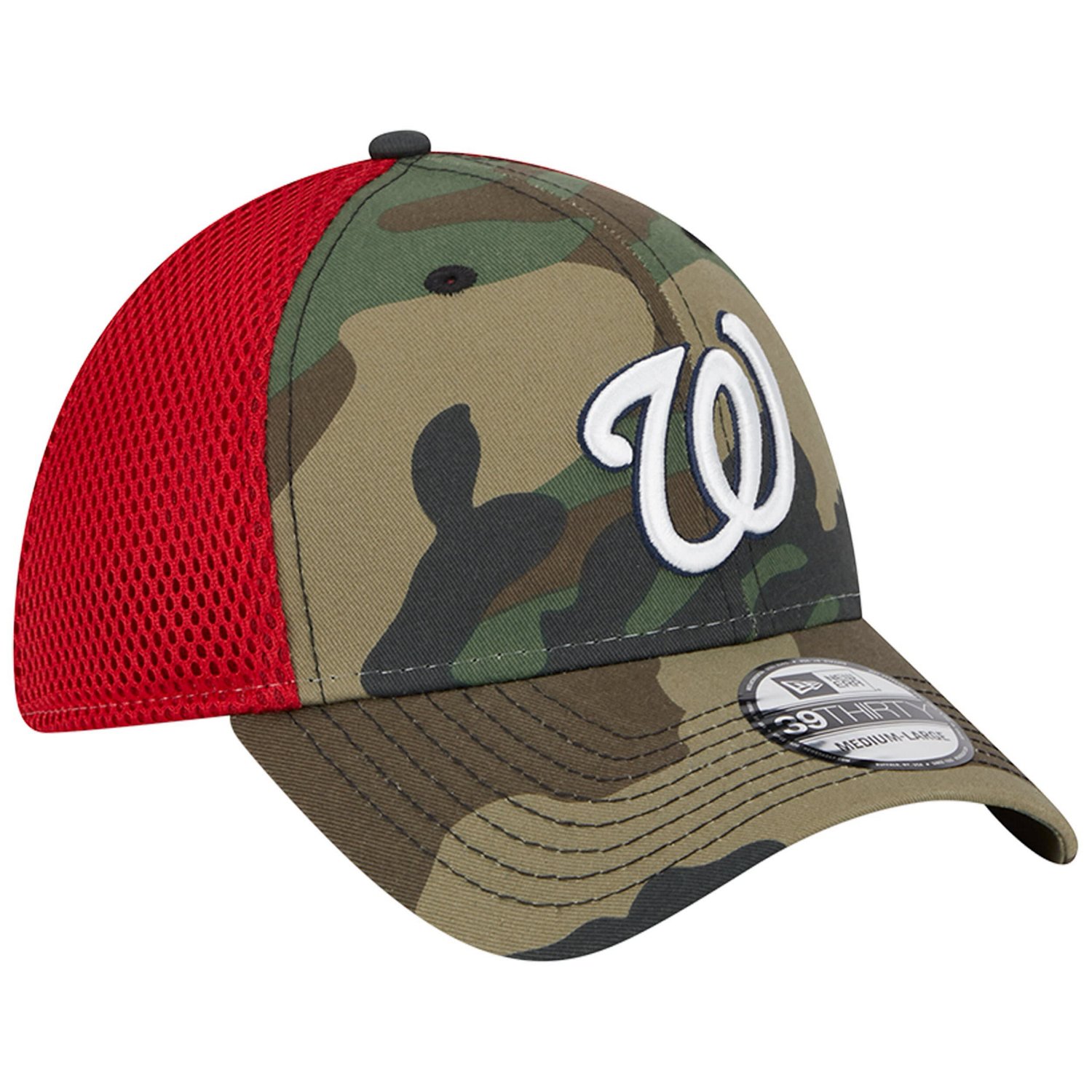 New Era Washington Nationals Team Neo 39THIRTY Flex Hat                                                                          - view number 3