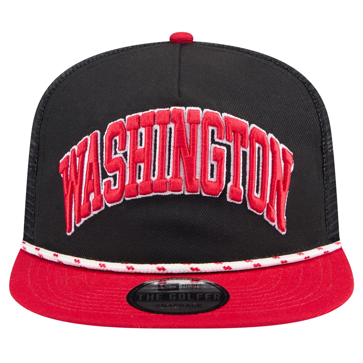 New Era Washington Nationals Throwback Meshback Golfer Hat