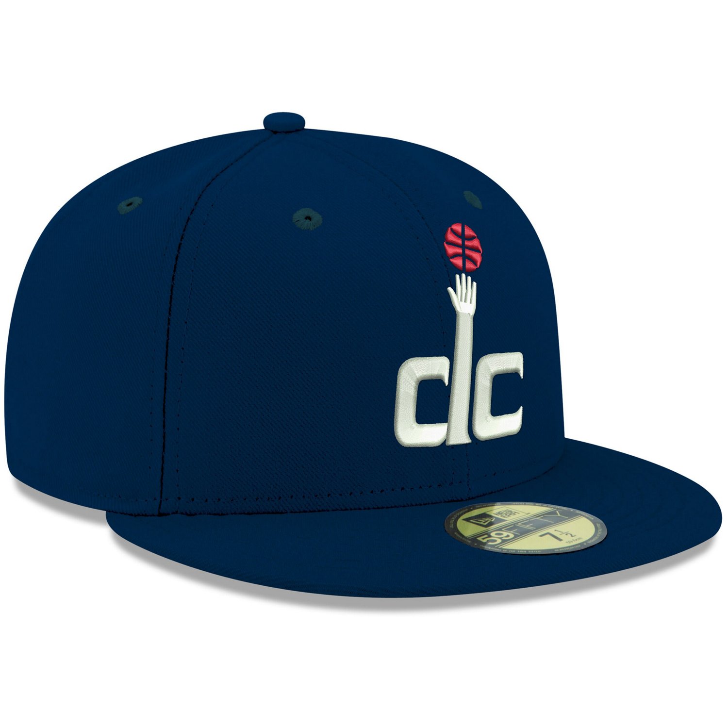 New Era Washington Wizards Official Team Color 59FIFTY Fitted Hat - view number 3