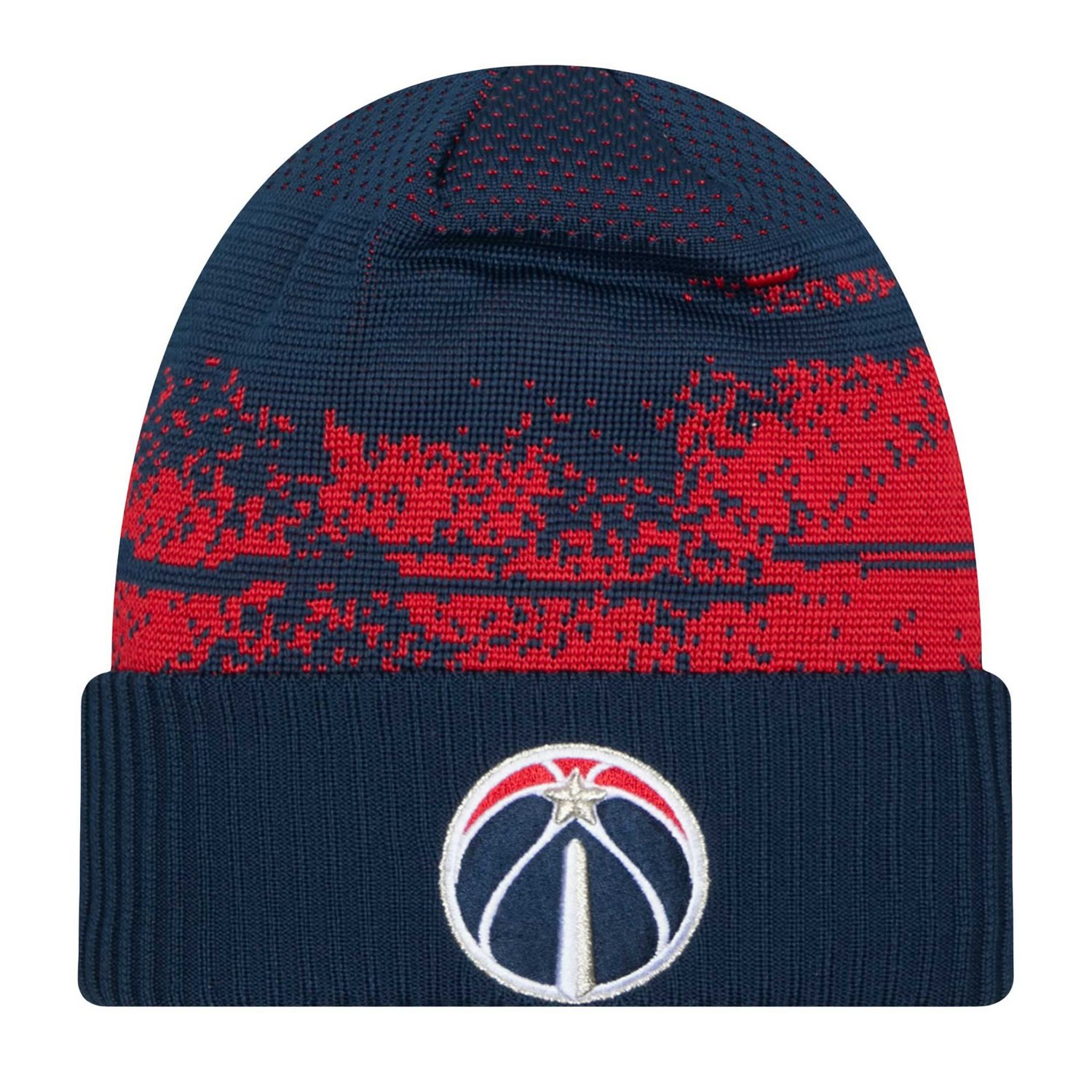 New Era Washington Wizards Tip-Off Cuffed Knit Hat                                                                               - view number 1