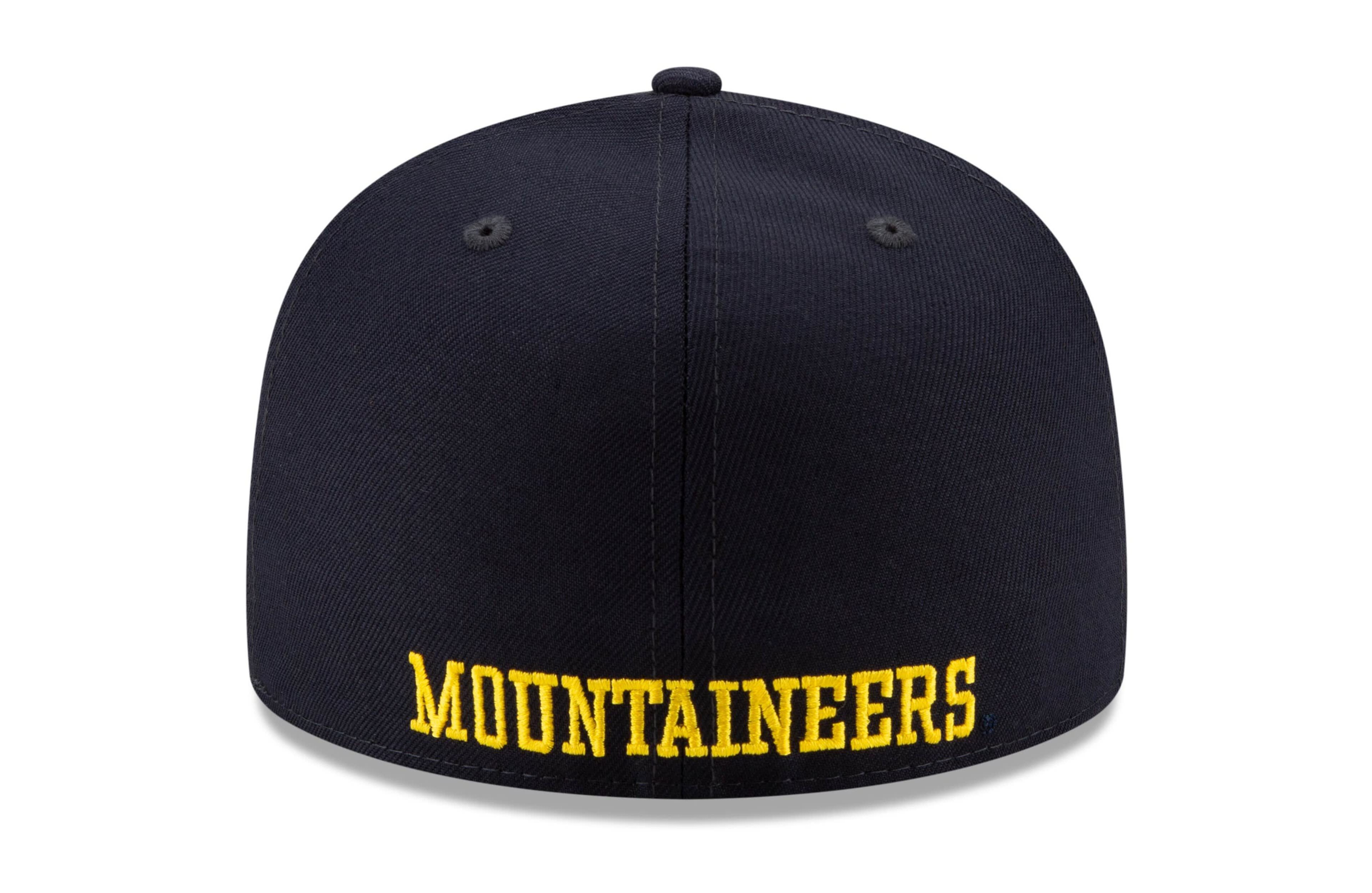 New Era West Virginia Mountaineers Basic 59FIFTY Team Fitted Hat