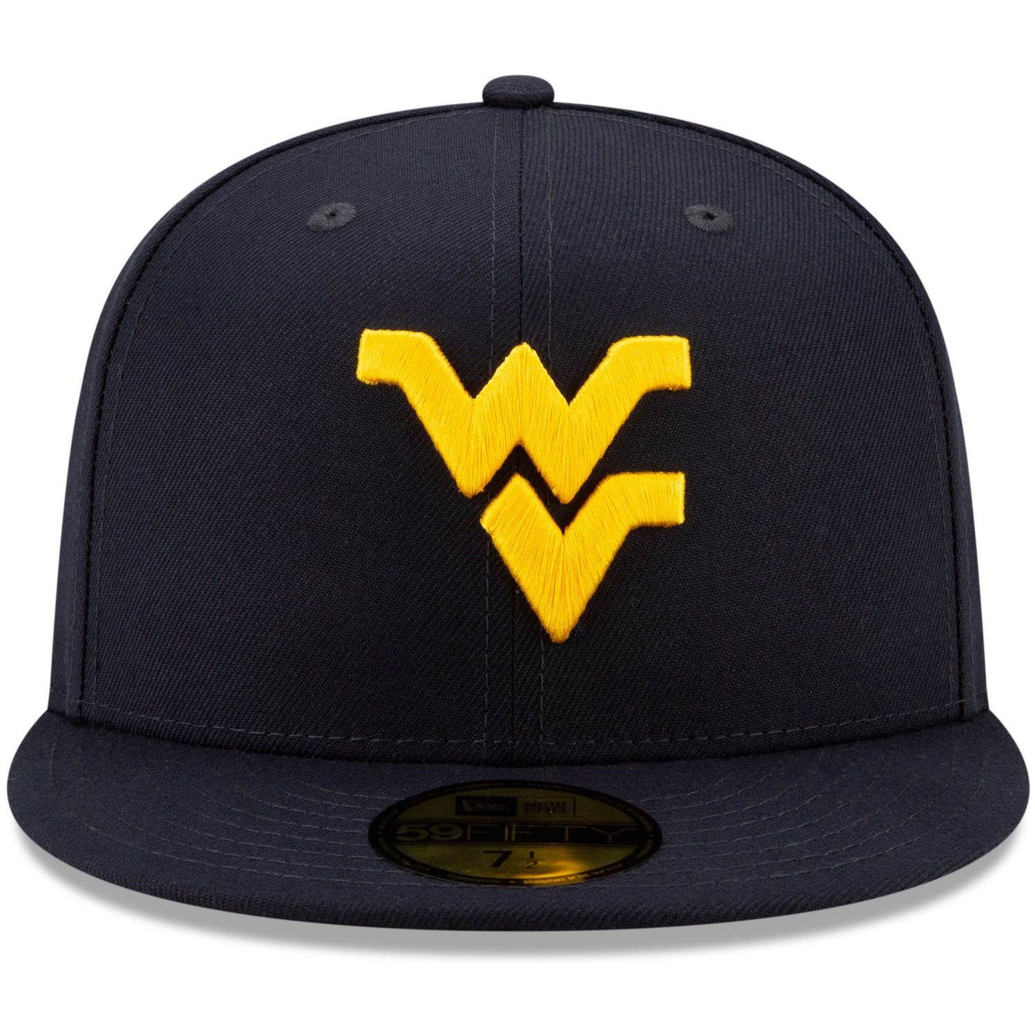 New Era West Virginia Mountaineers Basic 59FIFTY Team Fitted Hat - view number 2