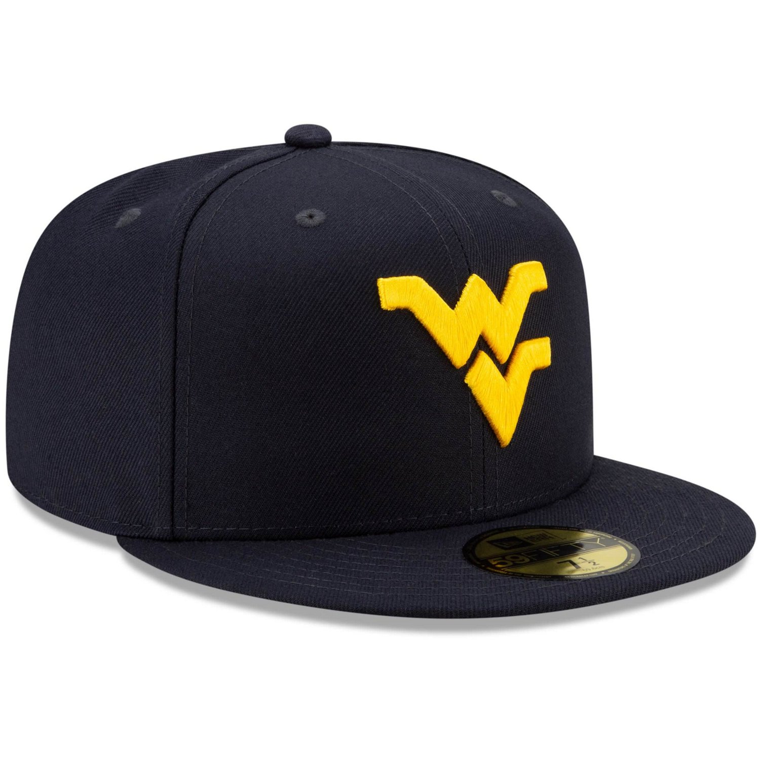 New Era West Virginia Mountaineers Basic 59FIFTY Team Fitted Hat - view number 3