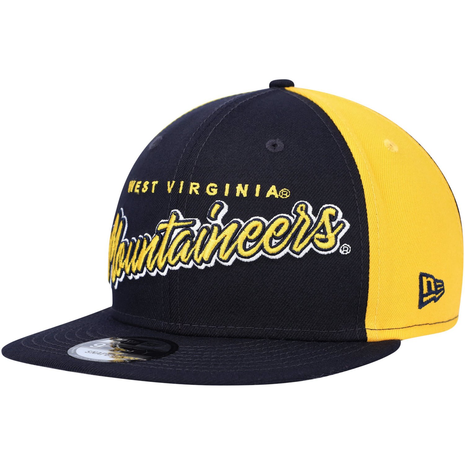 New Era West Virginia Mountaineers Outright 9FIFTY Snapback Hat - view number 3