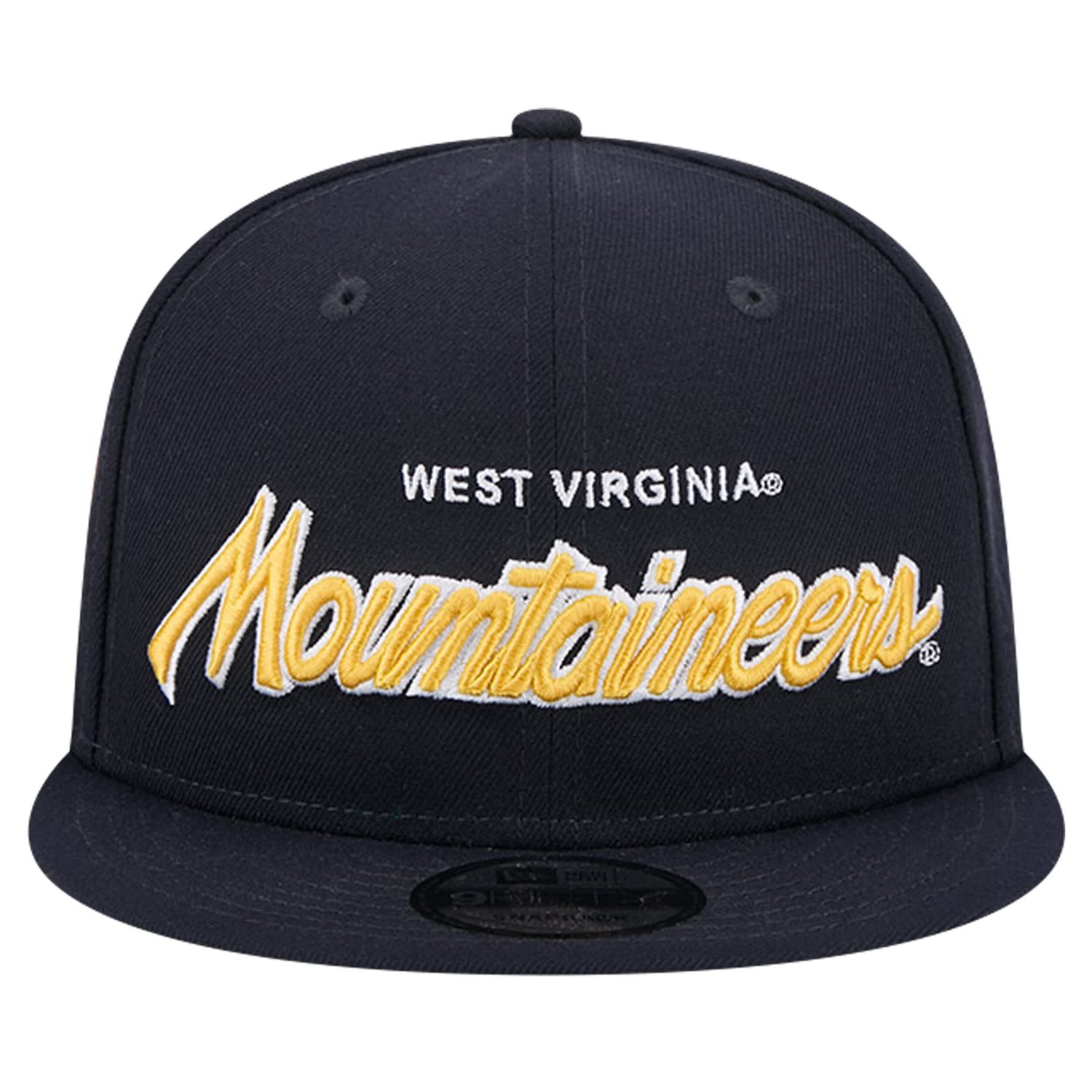 New Era West Virginia Mountaineers Team Script 9FIFTY Snapback Hat - view number 2