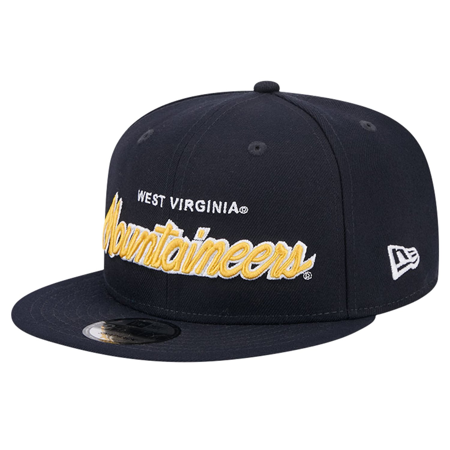New Era West Virginia Mountaineers Team Script 9FIFTY Snapback Hat - view number 3