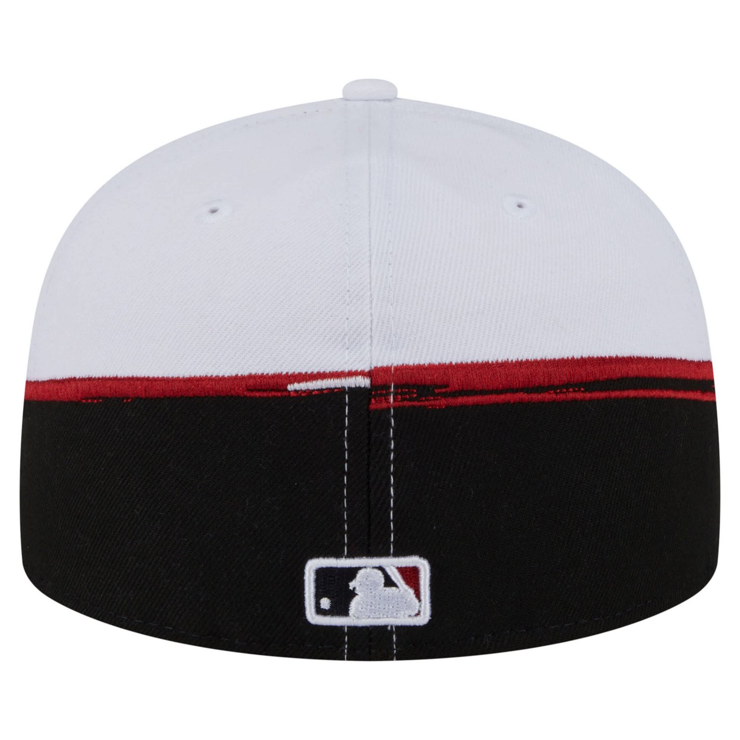 New Era White Arizona Diamondbacks Paint Stroke 59FIFTY Fitted Hat - view number 4