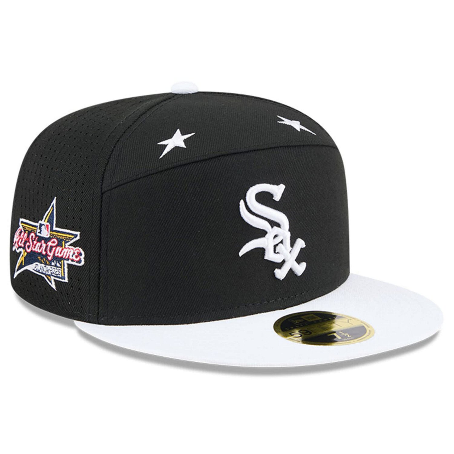 New Era White Chicago White Sox 2025 MLB All-Star Game Side Patch 59FIFTY Fitted Hat