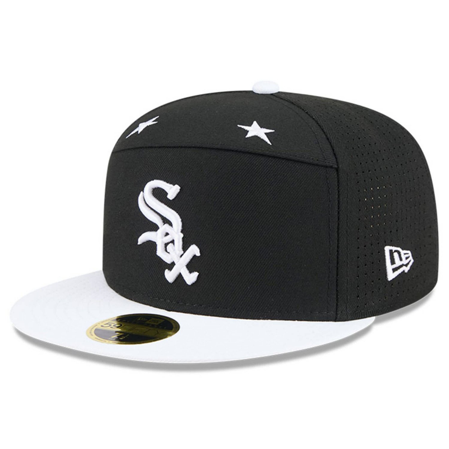 New Era White Chicago White Sox 2025 MLB All-Star Game Side Patch 59FIFTY Fitted Hat - view number 3