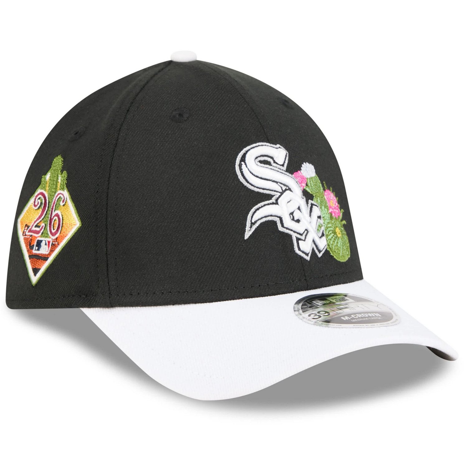 New Era White Chicago White Sox 2026 Spring Training M-Crown 39THIRTY Flex Hat
