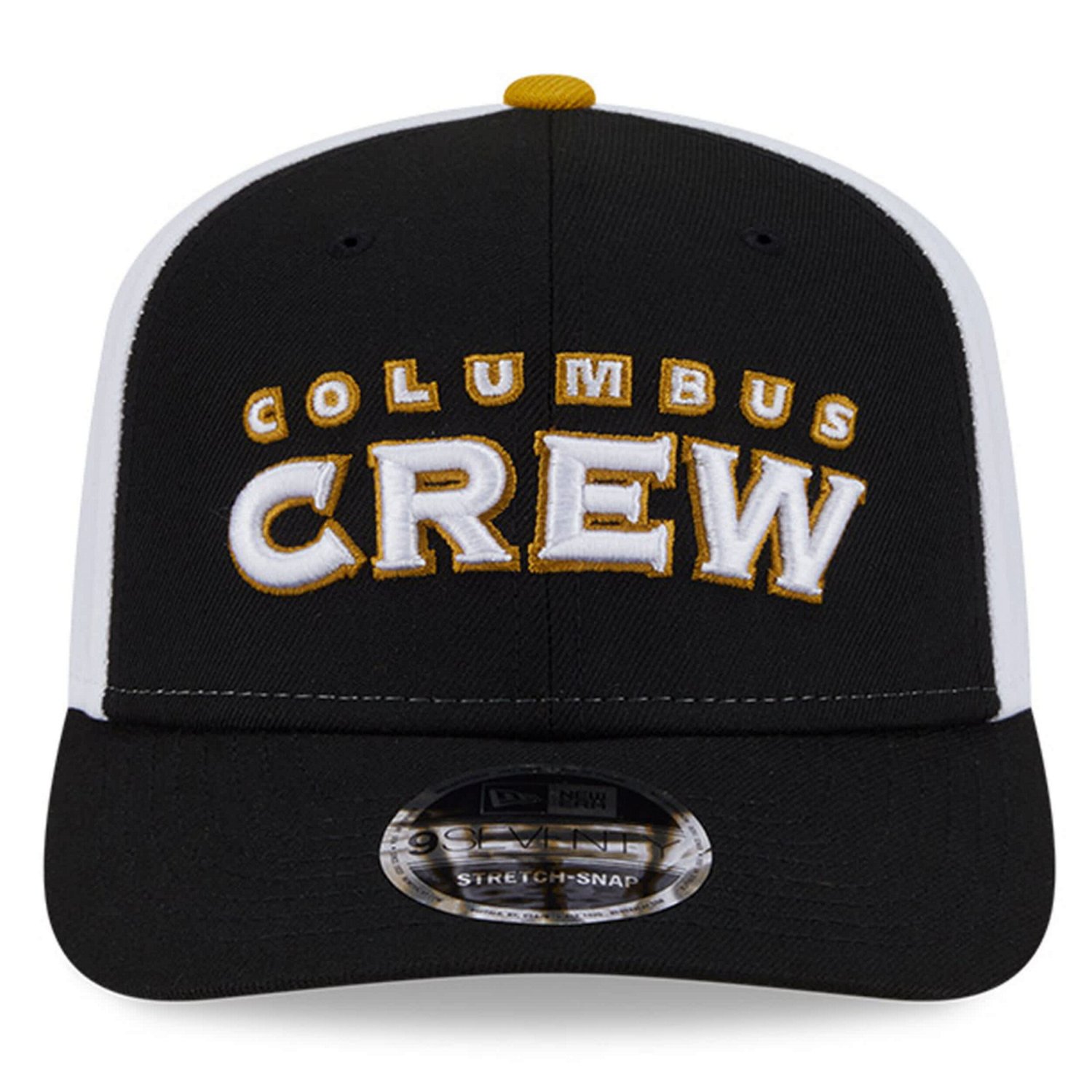 New Era White Columbus Crew 2025 Third 9SEVENTY Stretch-Snap Hat - view number 2
