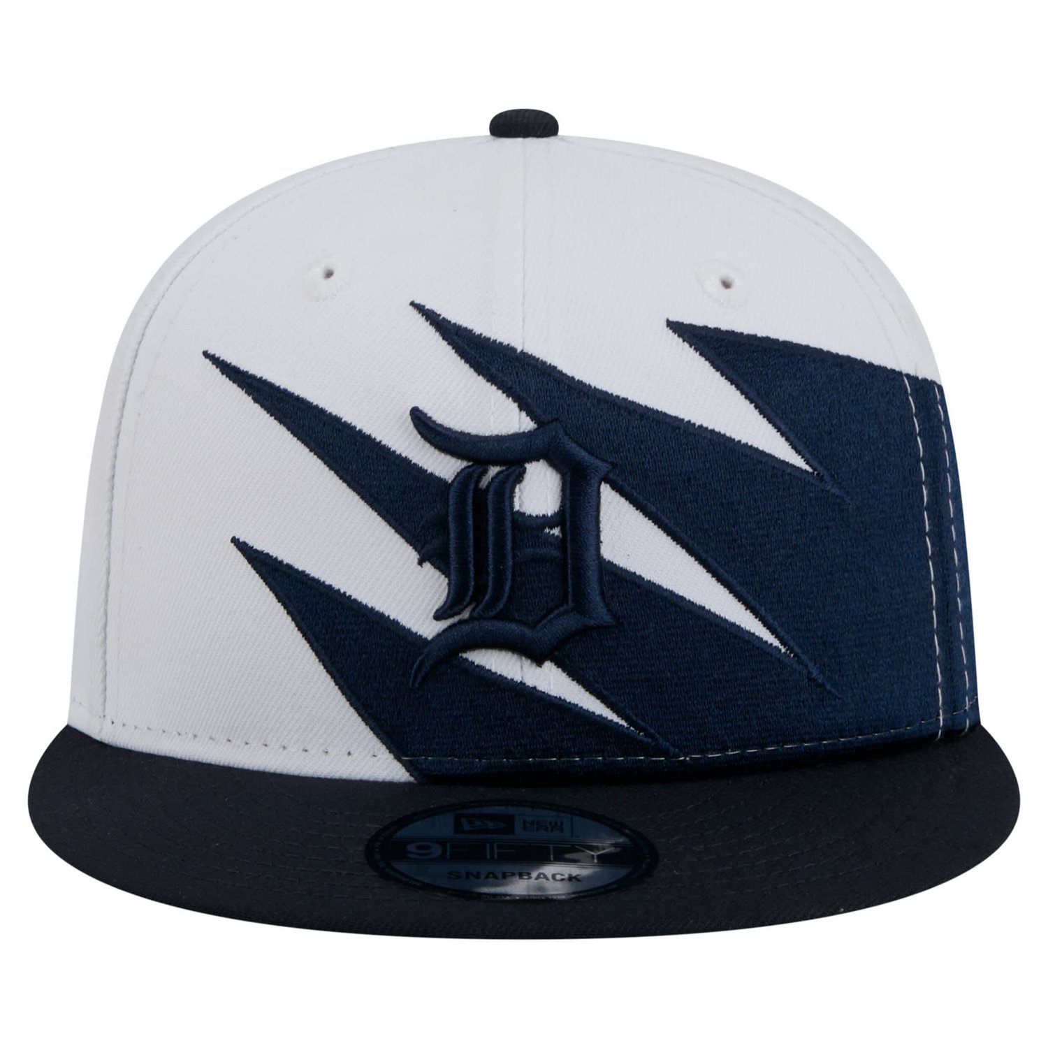 New Era White Detroit Tigers Jagged 9FIFTY Snapback Hat - view number 2