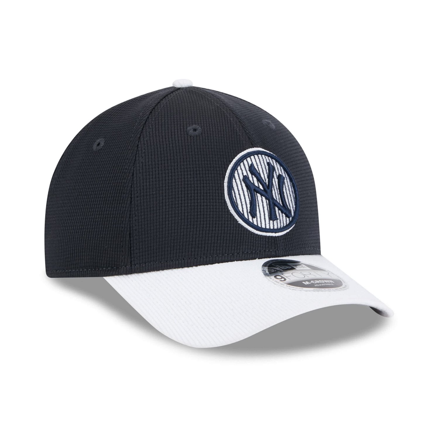 New Era White New York Yankees 2025 Batting Practice 9FORTY M-Crown Adjustable Hat - view number 3