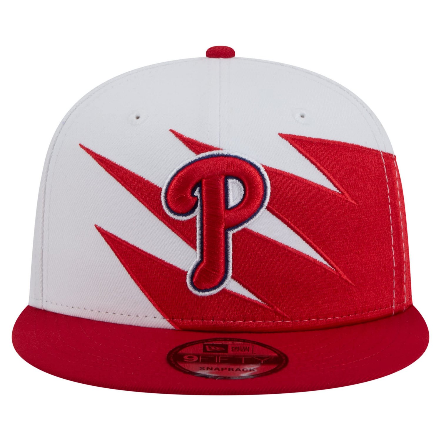 New Era White Philadelphia Phillies Jagged 9FIFTY Snapback Hat
