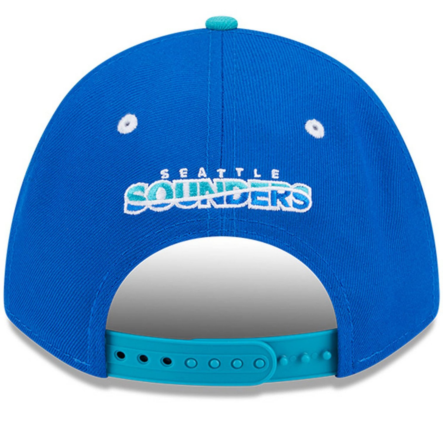 New Era White Seattle Sounders FC 2025 Jersey Hook 9FORTY M-Crown Adjustable Hat - view number 4