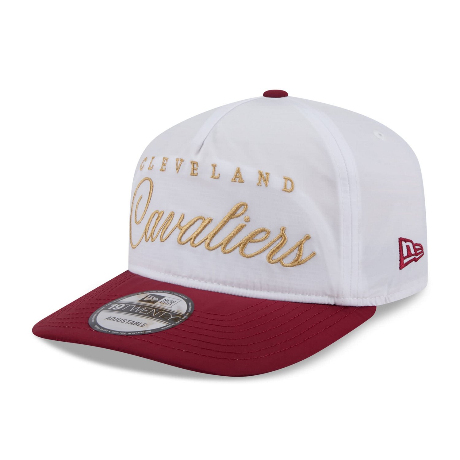 New Era Wine Cleveland Cavaliers 2025 NBA Draft On-Stage Nylon 19TWENTY Adjustable Hat - view number 3