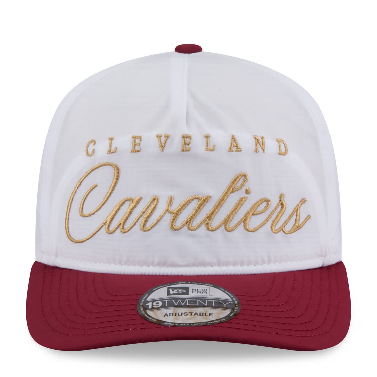 New Era Wine Cleveland Cavaliers 2025 NBA Draft On-Stage Nylon 19TWENTY Adjustable Hat - view number 2