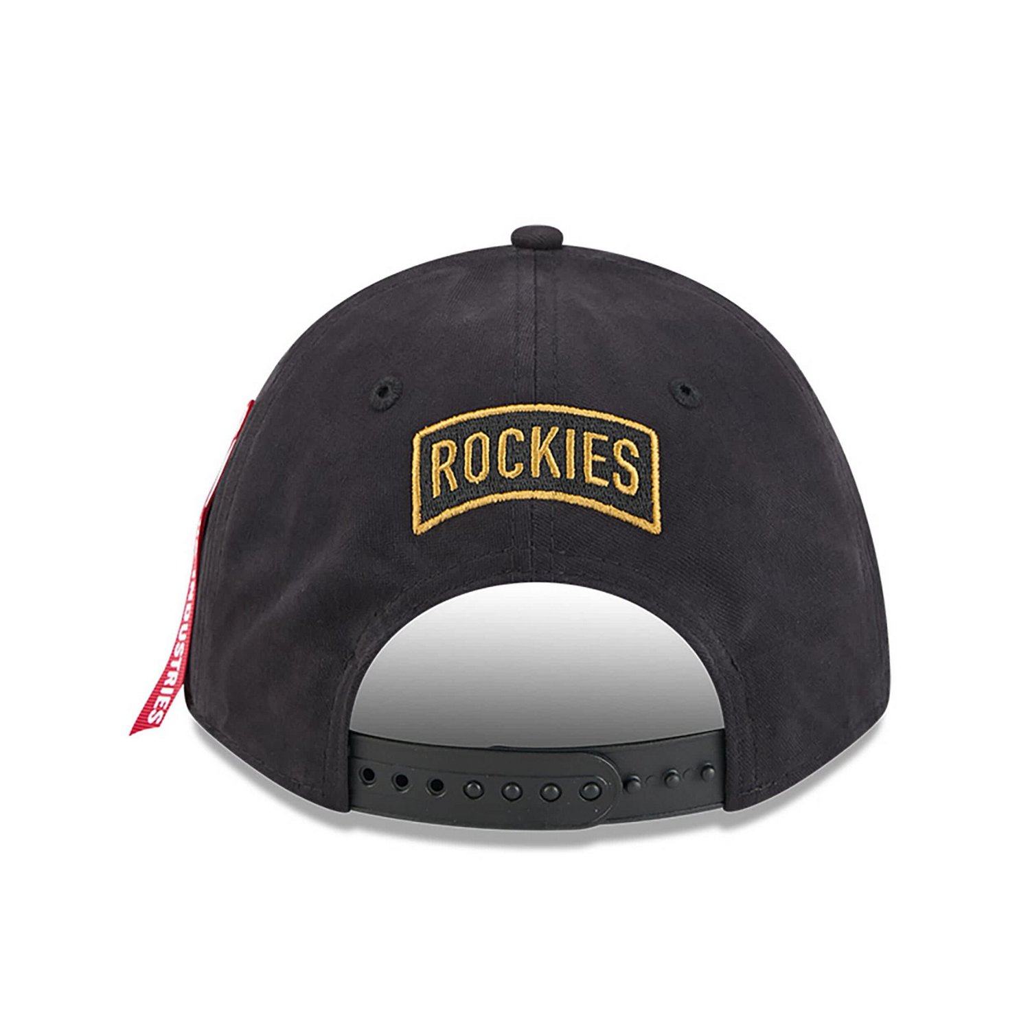 New Era x Alpha Industries Colorado Rockies A-Frame 9FORTY Adjustable Hat - view number 4