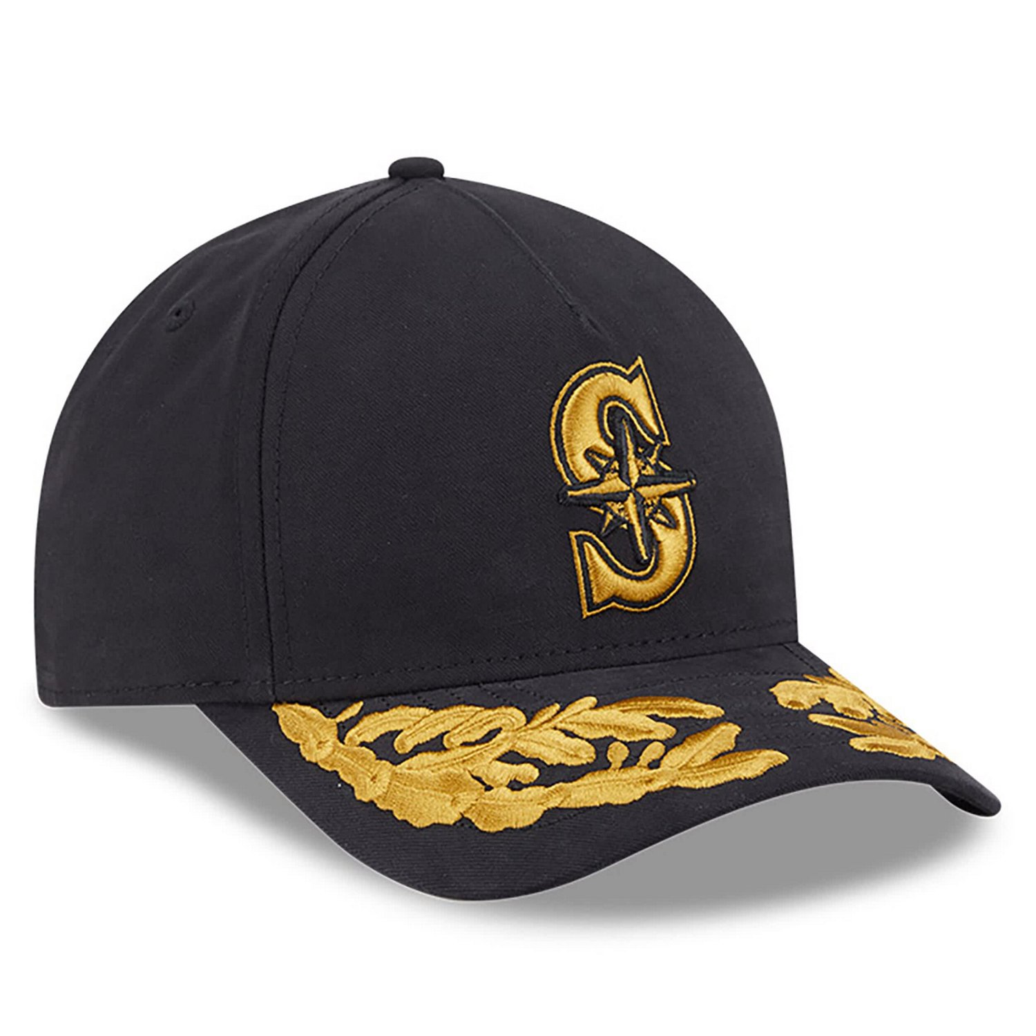 New Era x Alpha Industries Seattle Mariners A-Frame 9FORTY Adjustable Hat - view number 3