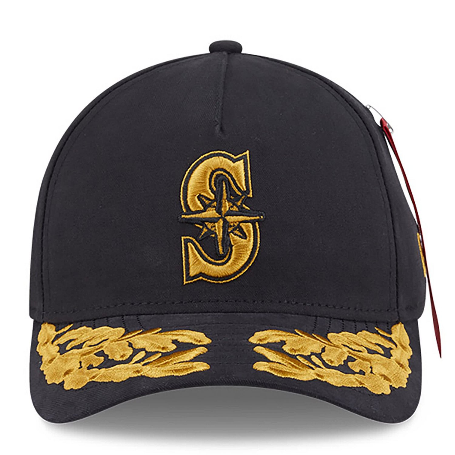 New Era x Alpha Industries Seattle Mariners A-Frame 9FORTY Adjustable Hat - view number 2