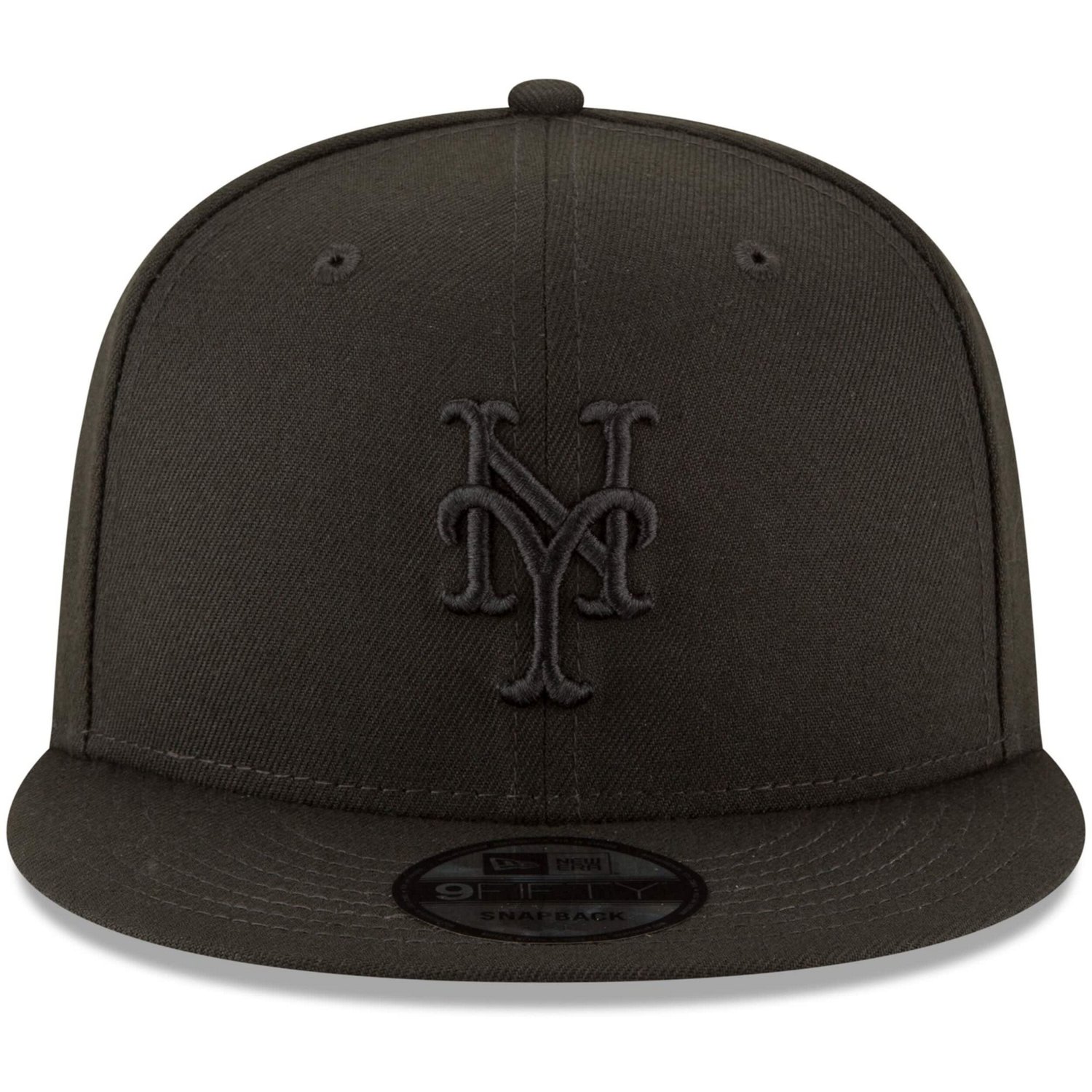 New York Mets New Era on 9FIFTY Team Snapback Adjustable Hat - - view number 2