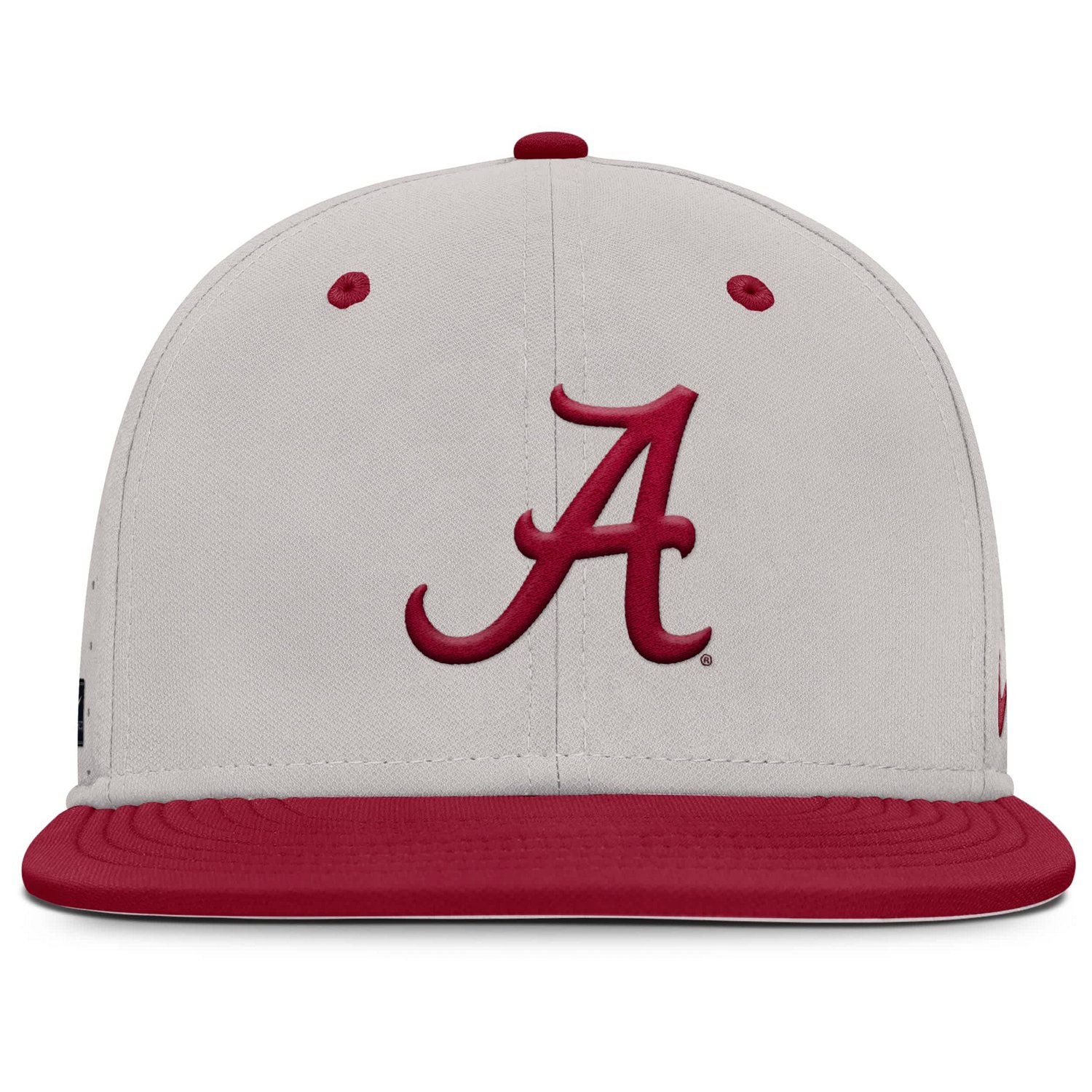 Nike Alabama Crimson Tide On-Field Dugout True Performance Fitted Hat - view number 2