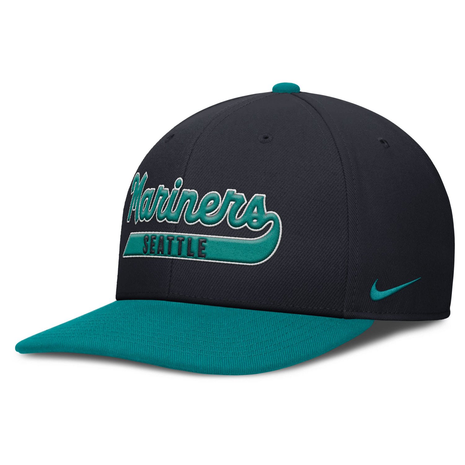 Nike Aqua Seattle Mariners Pro Performance Snapback Hat